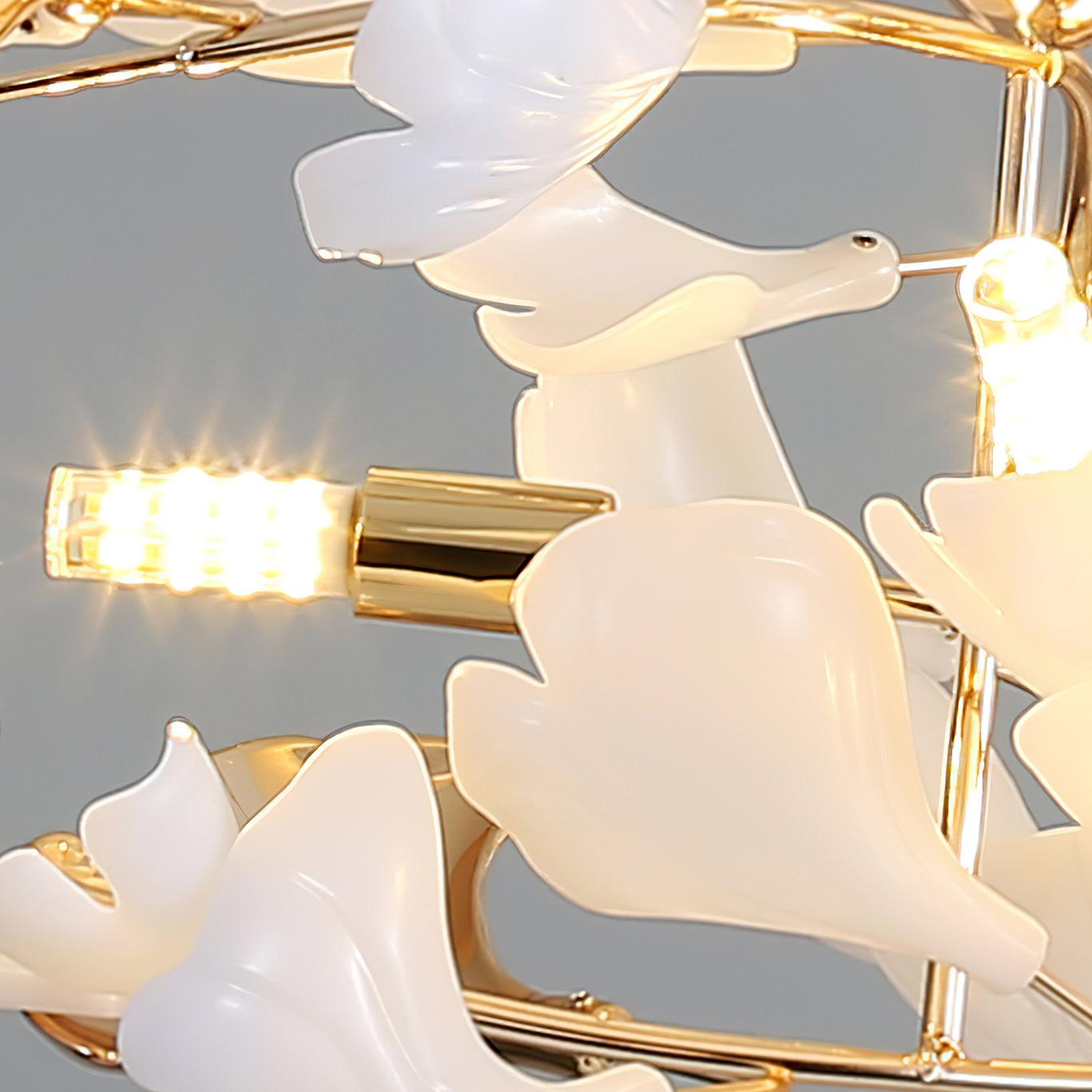 Gingko Chandelier H - Letslighting