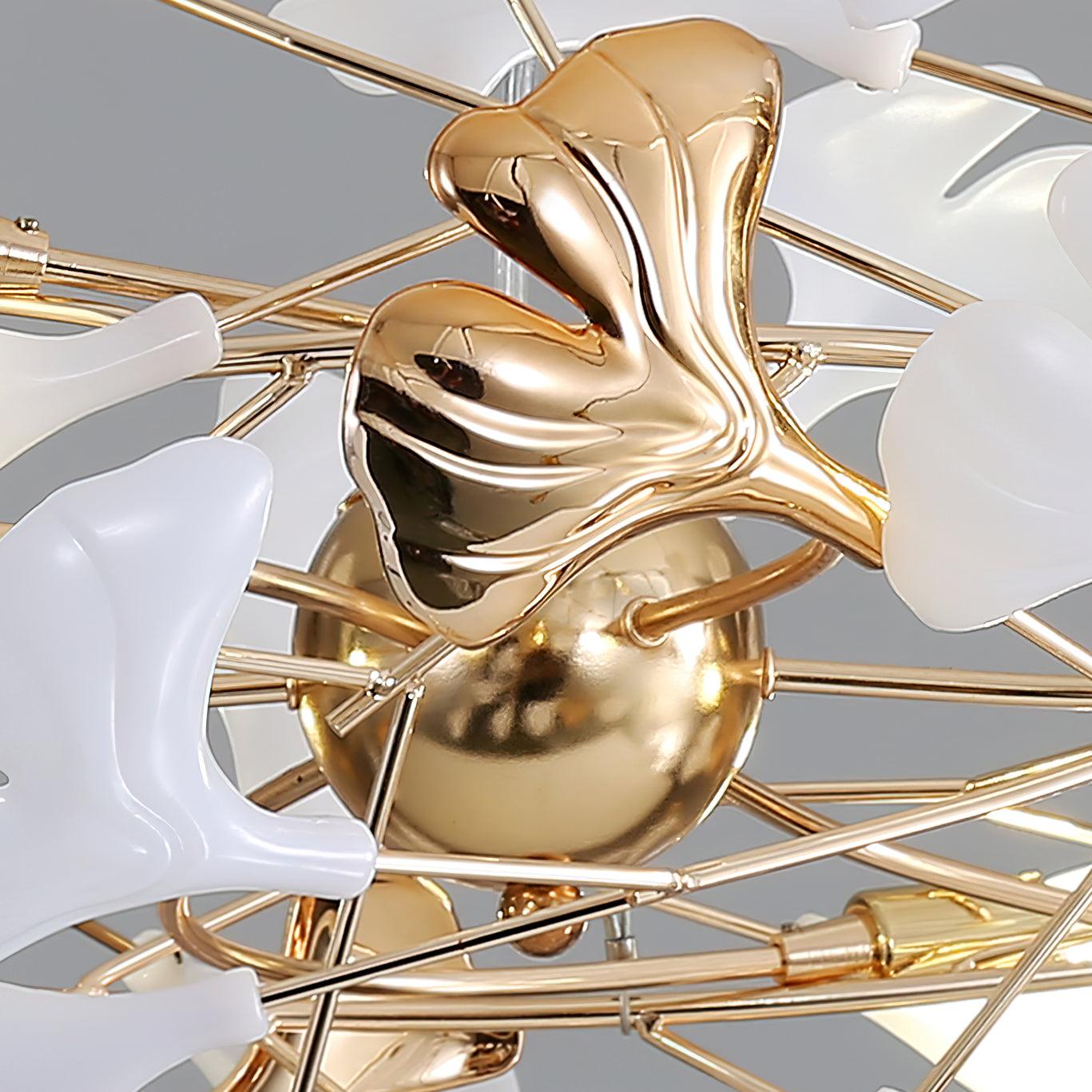 Gingko Chandelier H - Letslighting