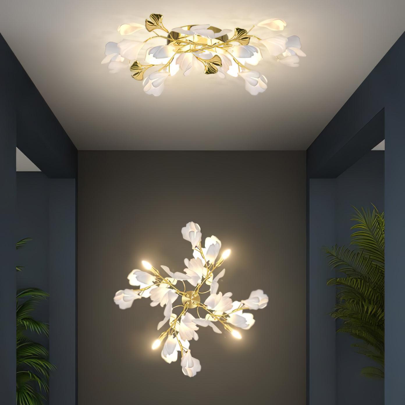 Gingko Flowers Wall Lamp - Letslighting