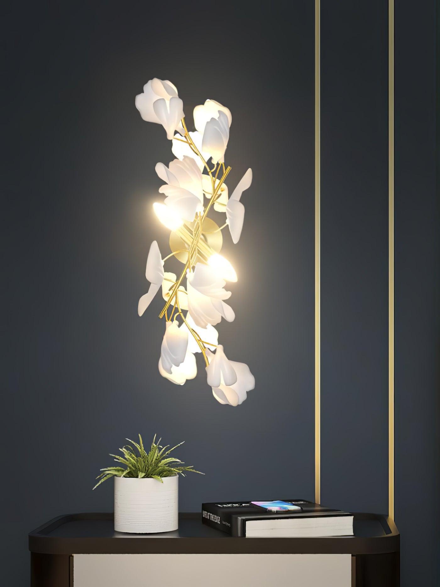 Gingko Flowers Wall Lamp - Letslighting