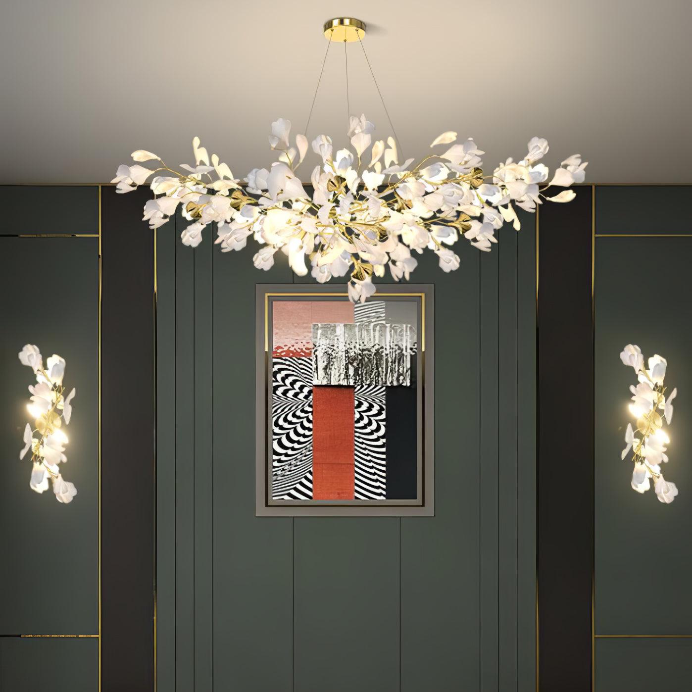 Gingko Flowers Wall Lamp - Letslighting