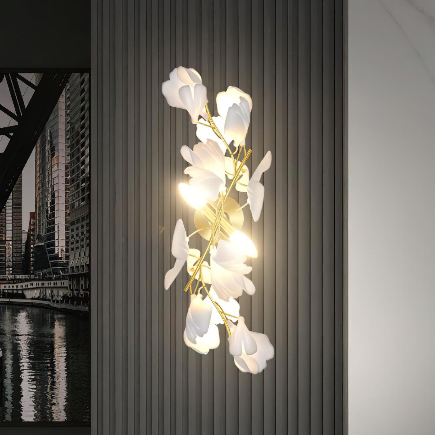 Gingko Flowers Wall Lamp - Letslighting