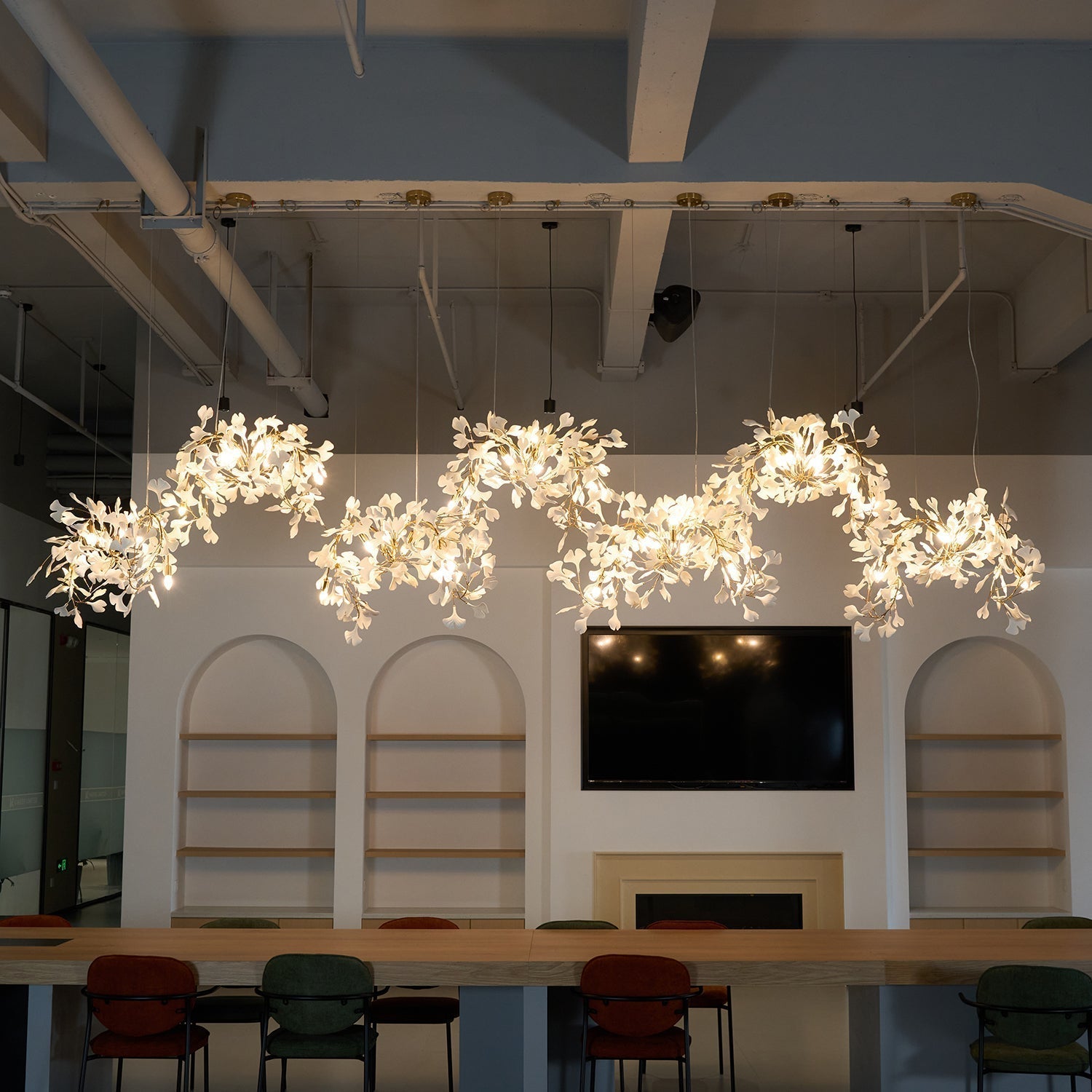 Elysia Floral Canopy Chandelier - Letslighting