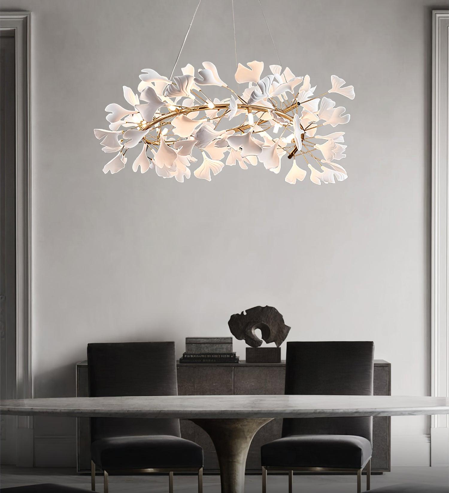 Gingko Chandelier U - Letslighting