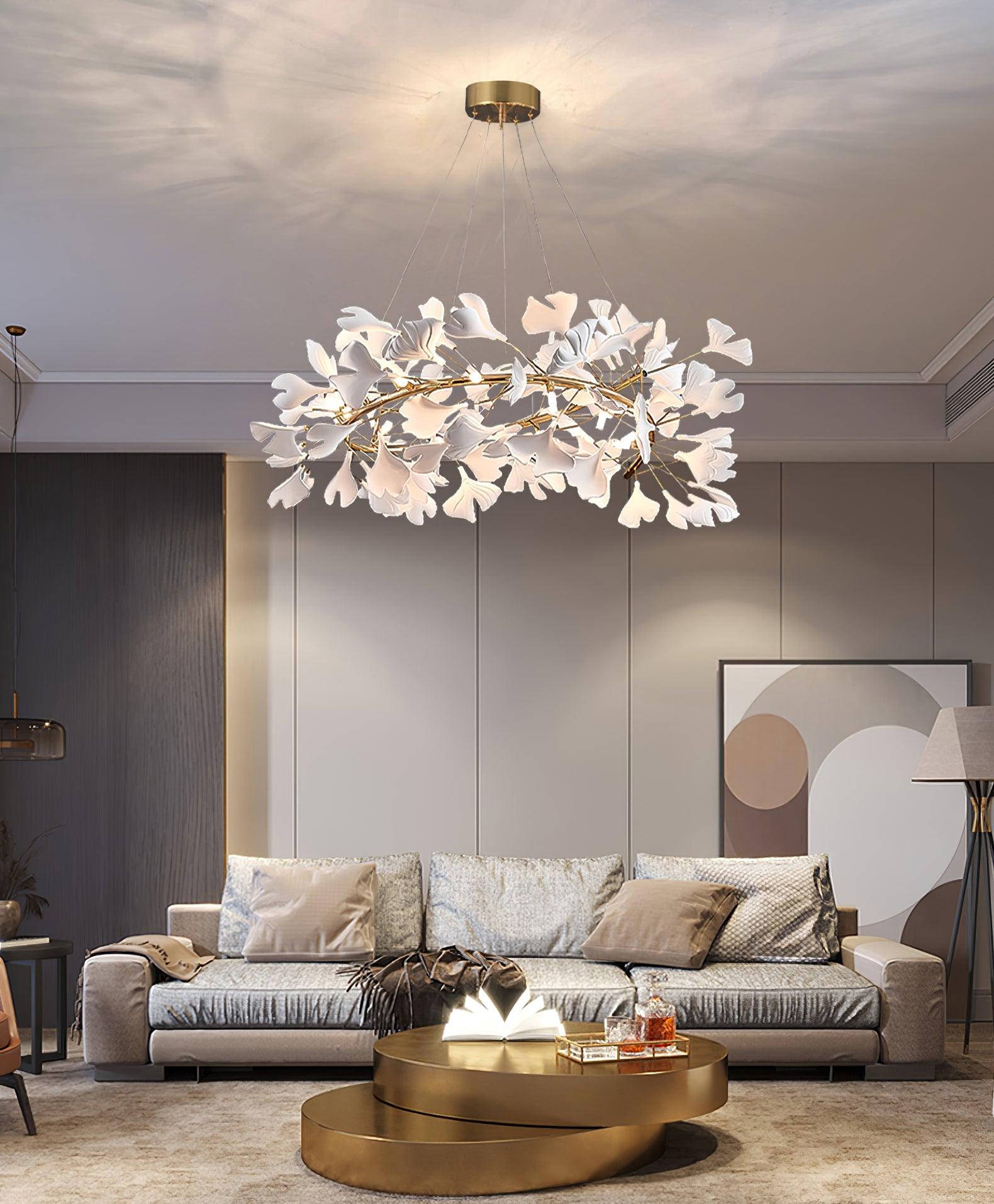 Gingko Chandelier U - Letslighting