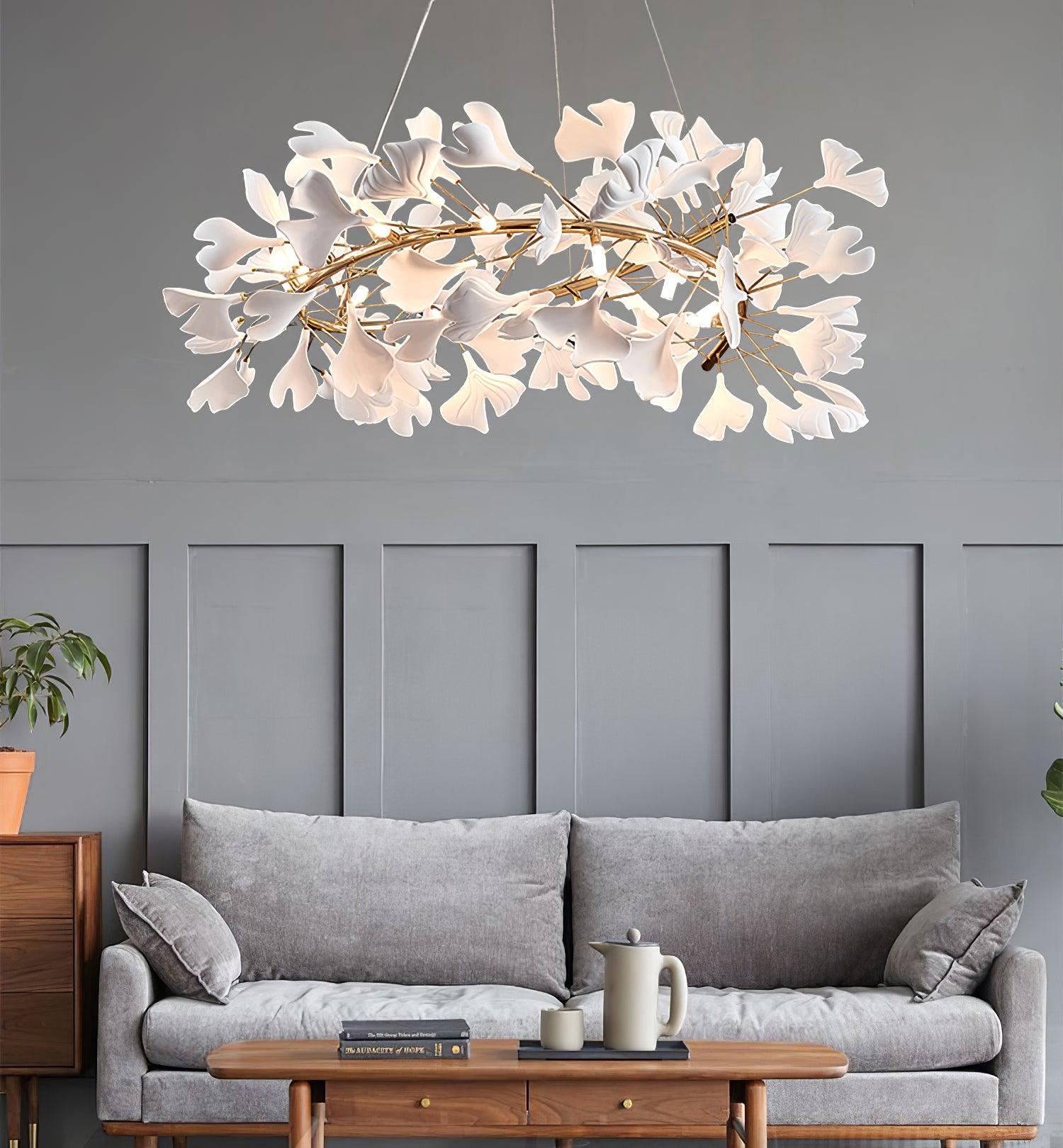 Gingko Chandelier U - Letslighting