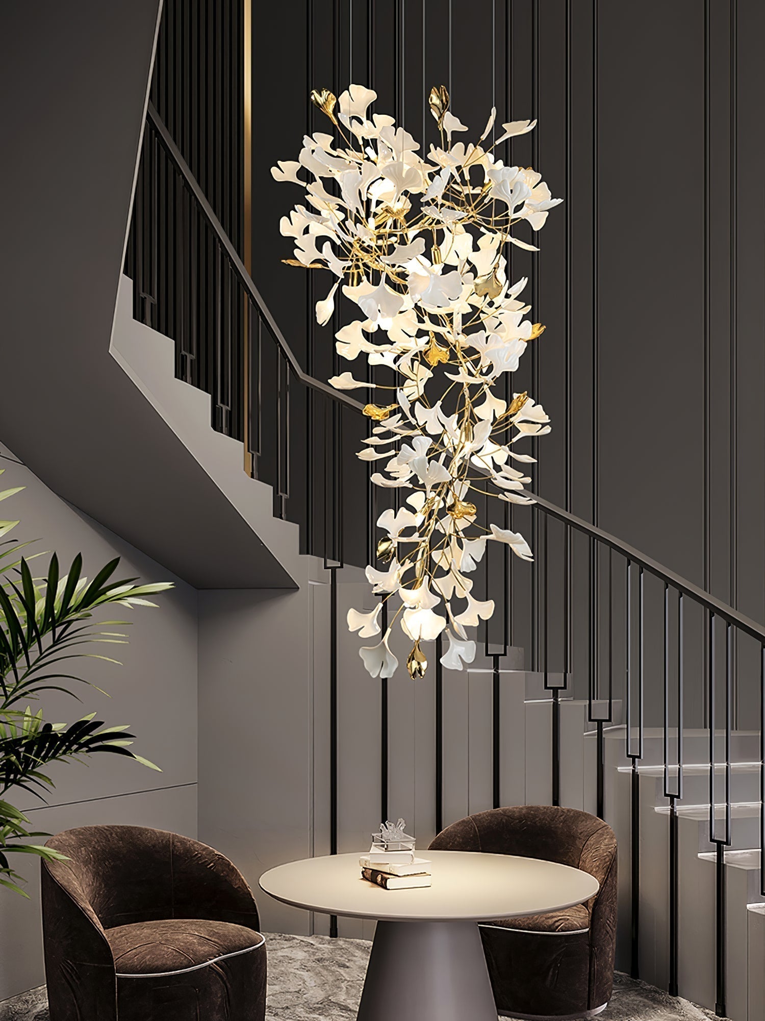 Ilvyniel Gingko Chandelier - Letslighting
