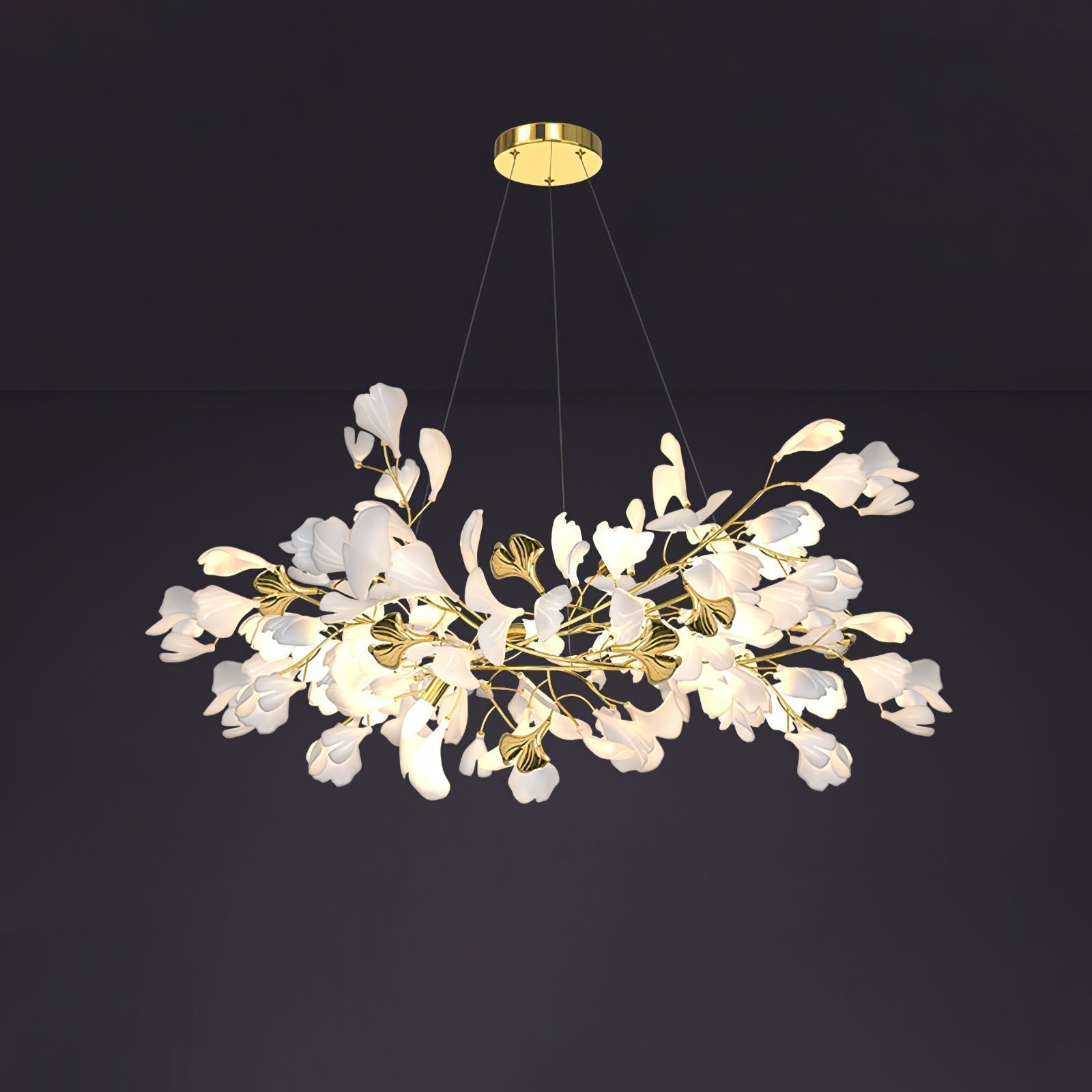 Ilvyniel Gingko Chandelier - Letslighting