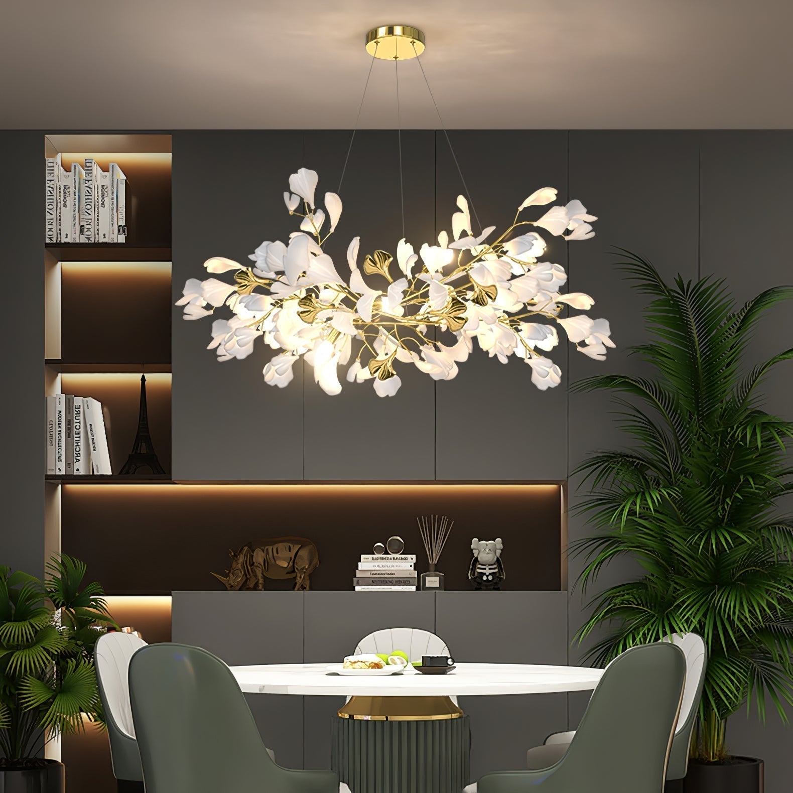 Ilvyniel Gingko Chandelier - Letslighting