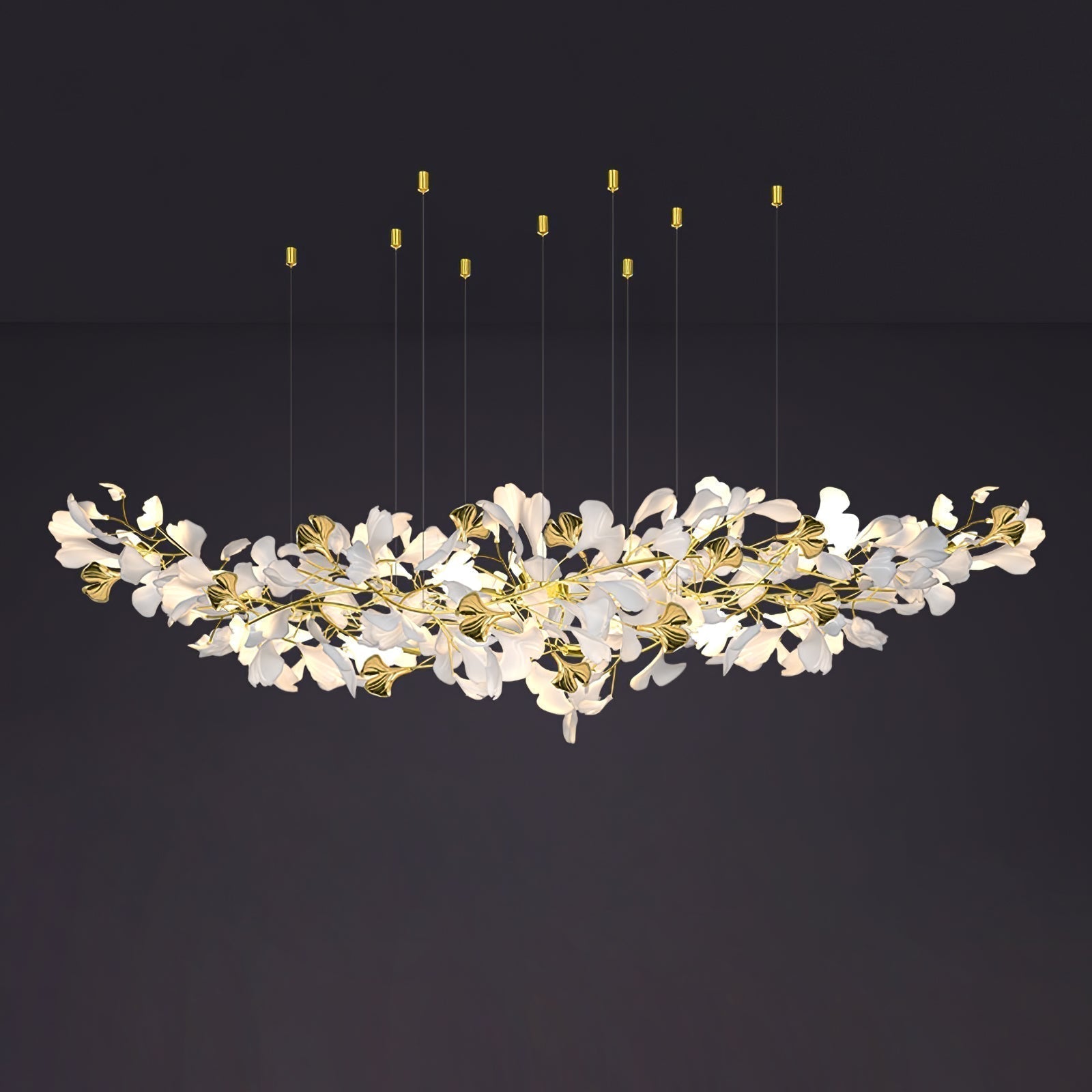 Ilvyniel Gingko Chandelier - Letslighting