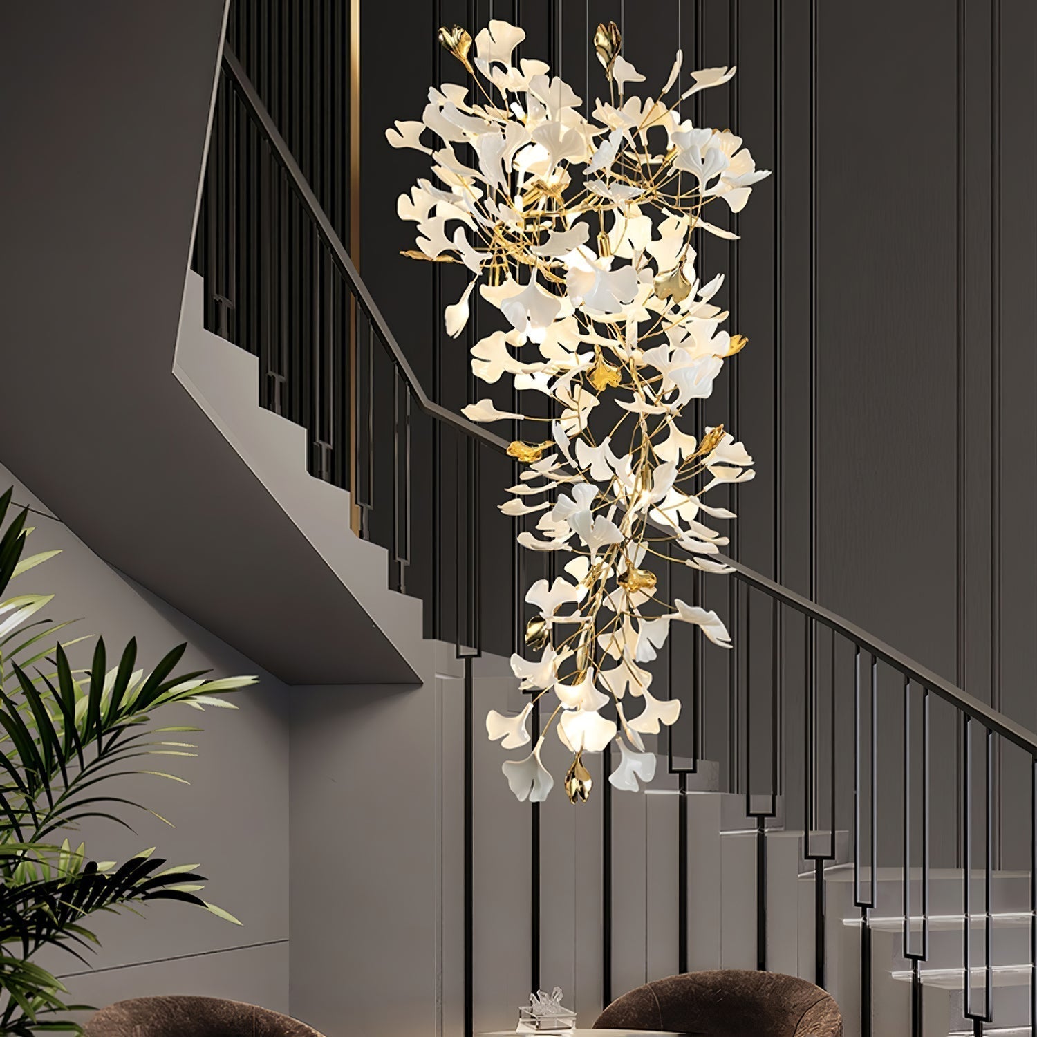 Ilvyniel Gingko Chandelier - Letslighting