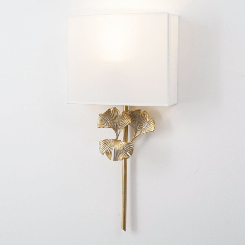 Velaeyra Individual Creativity Brass Fabric Wall Lamp - Lamp Copper