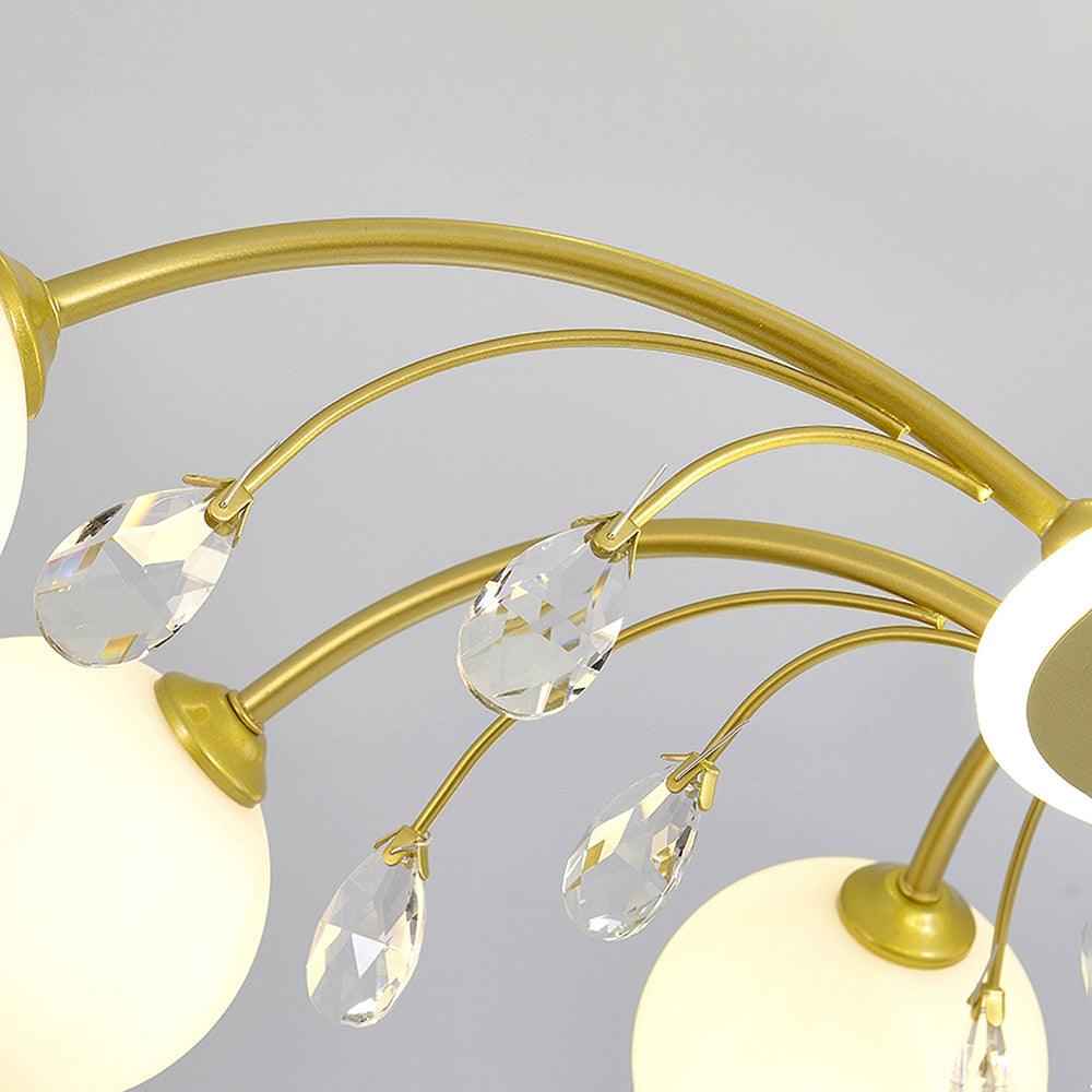 Glamorous Glass Raindrop Chandeliers - Letslighting