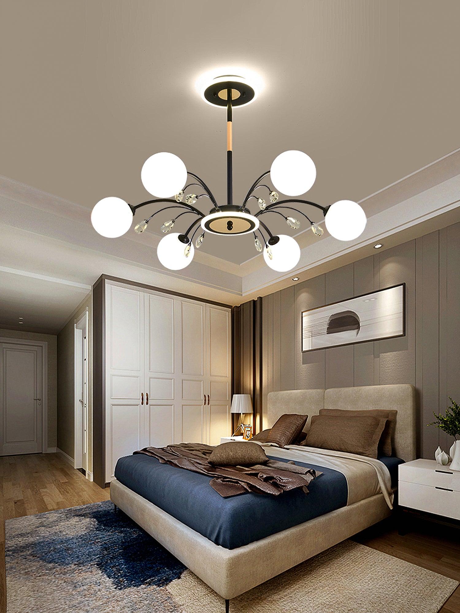 Glamorous Glass Raindrop Chandeliers - Letslighting