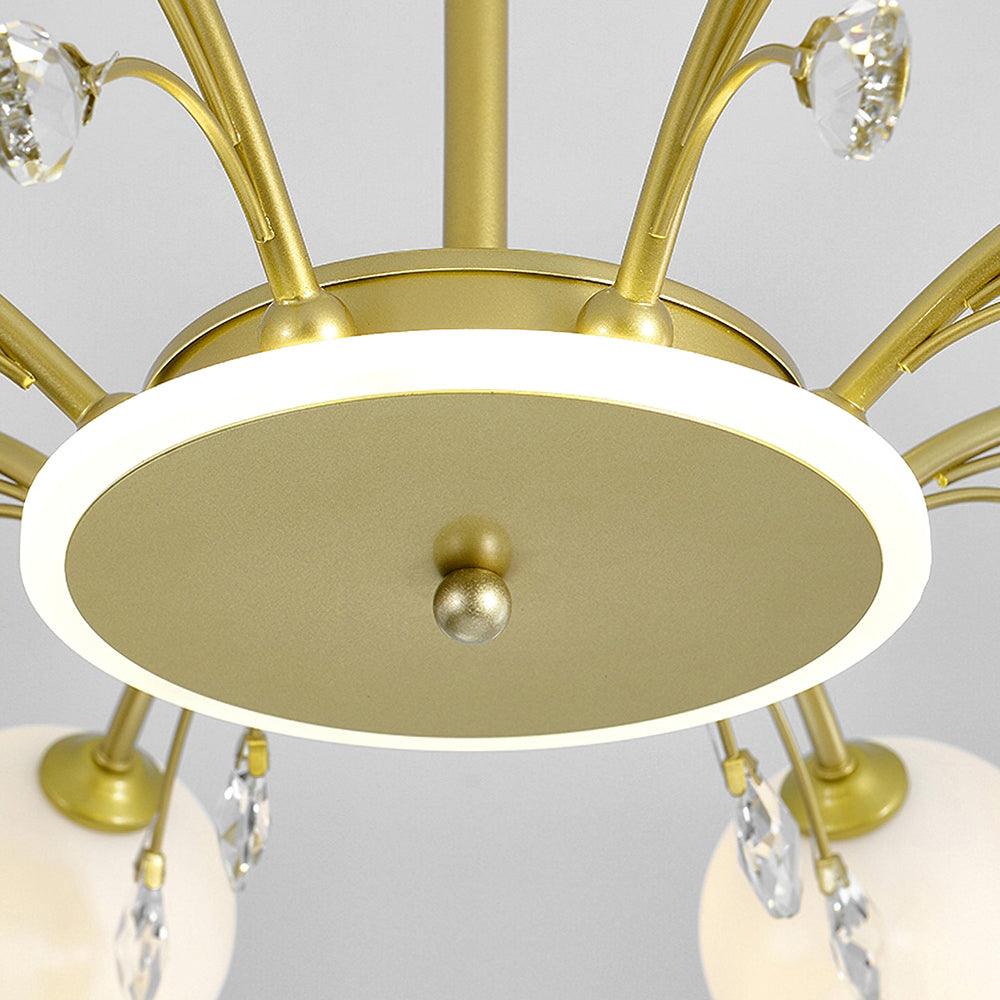 Glamorous Glass Raindrop Chandeliers - Letslighting