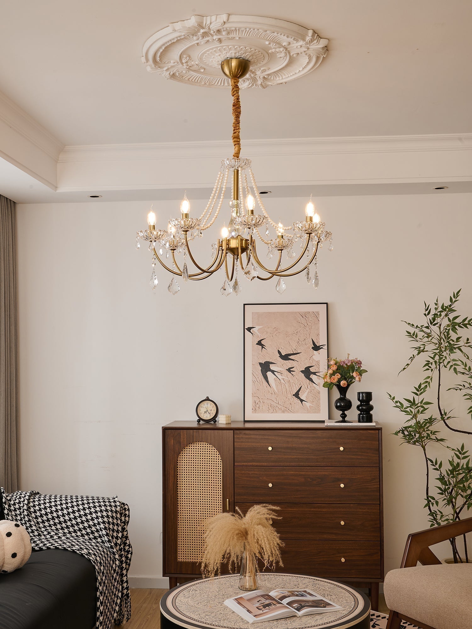 Glamour Pearl Chandelier - Letslighting