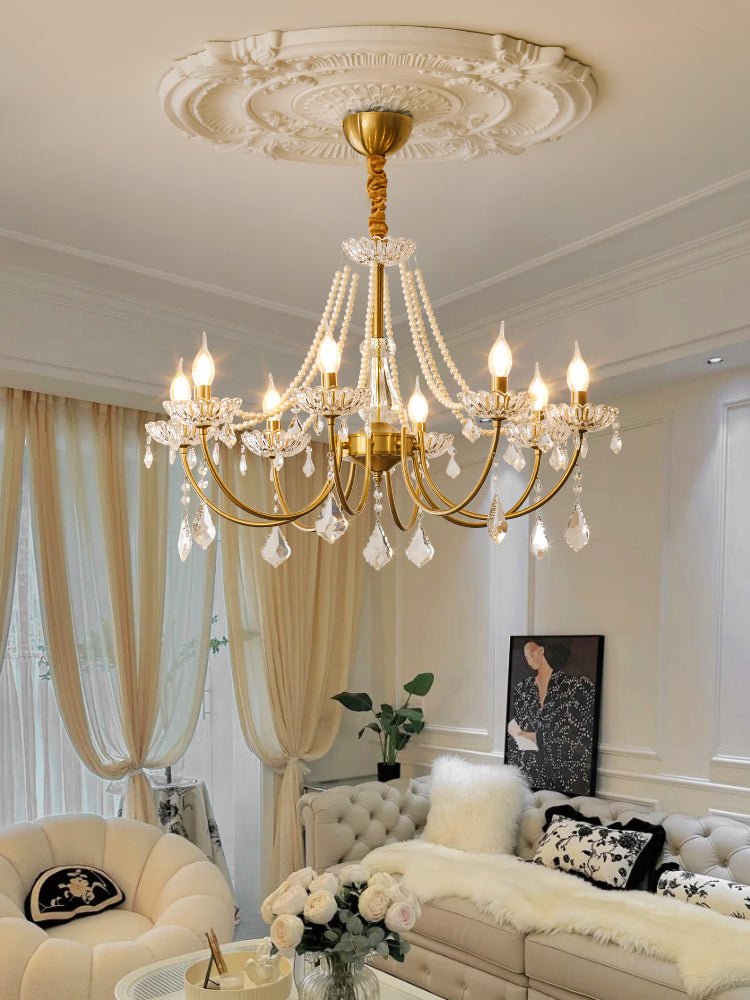 Glamour Pearl Chandelier - Letslighting