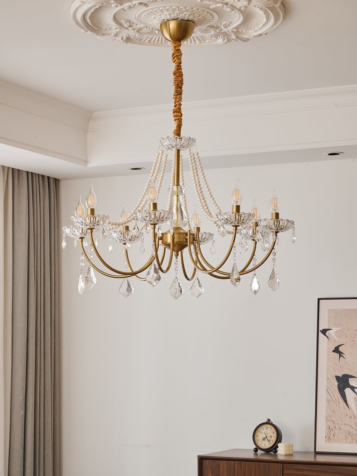 Glamour Pearl Chandelier - Letslighting