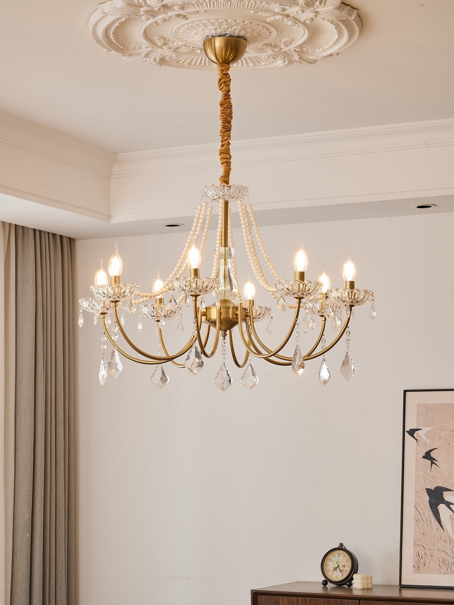 Glamour Pearl Chandelier - Letslighting