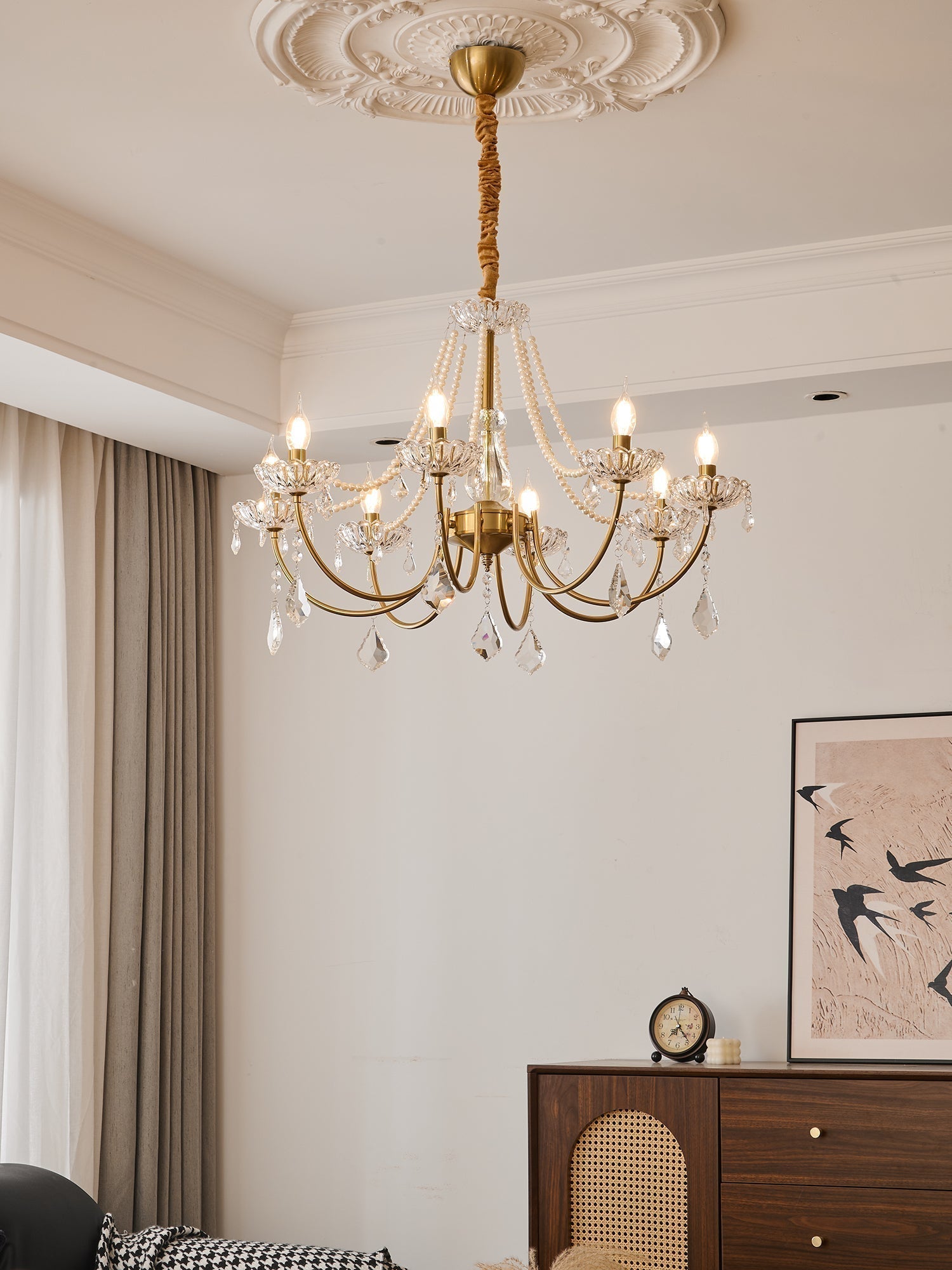 Glamour Pearl Chandelier - Letslighting