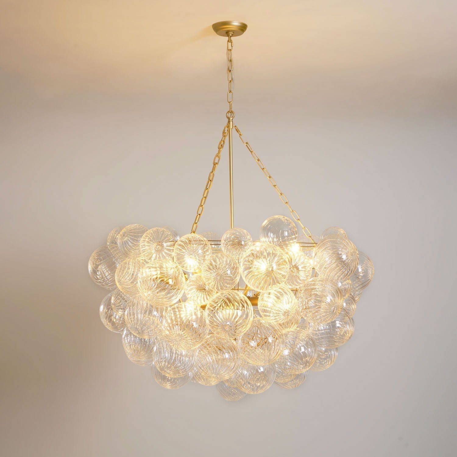 Aurora Chandelier Glass Ball Bubble Modern - Letslighting
