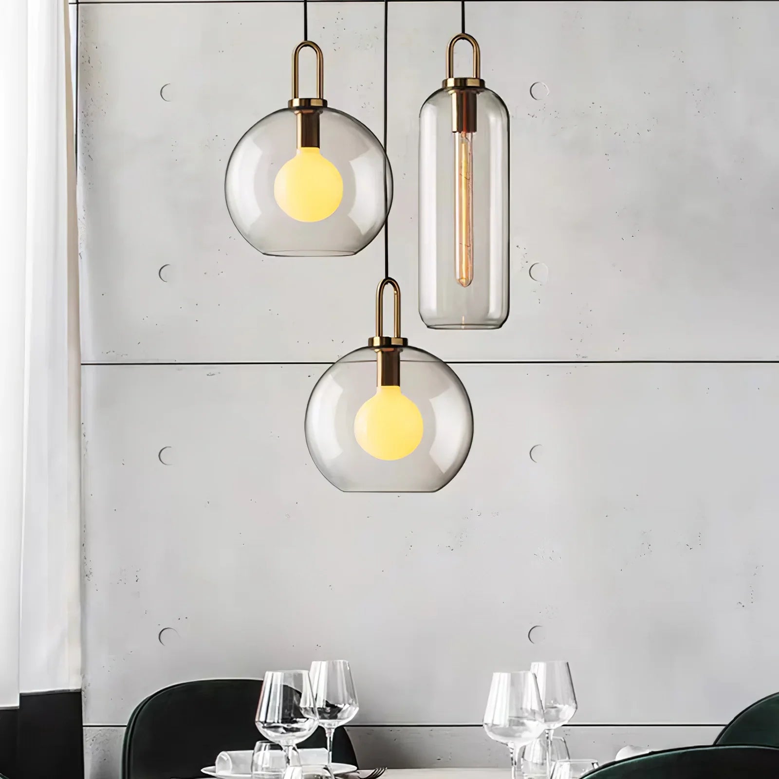 Vitra Glass Pendant Light