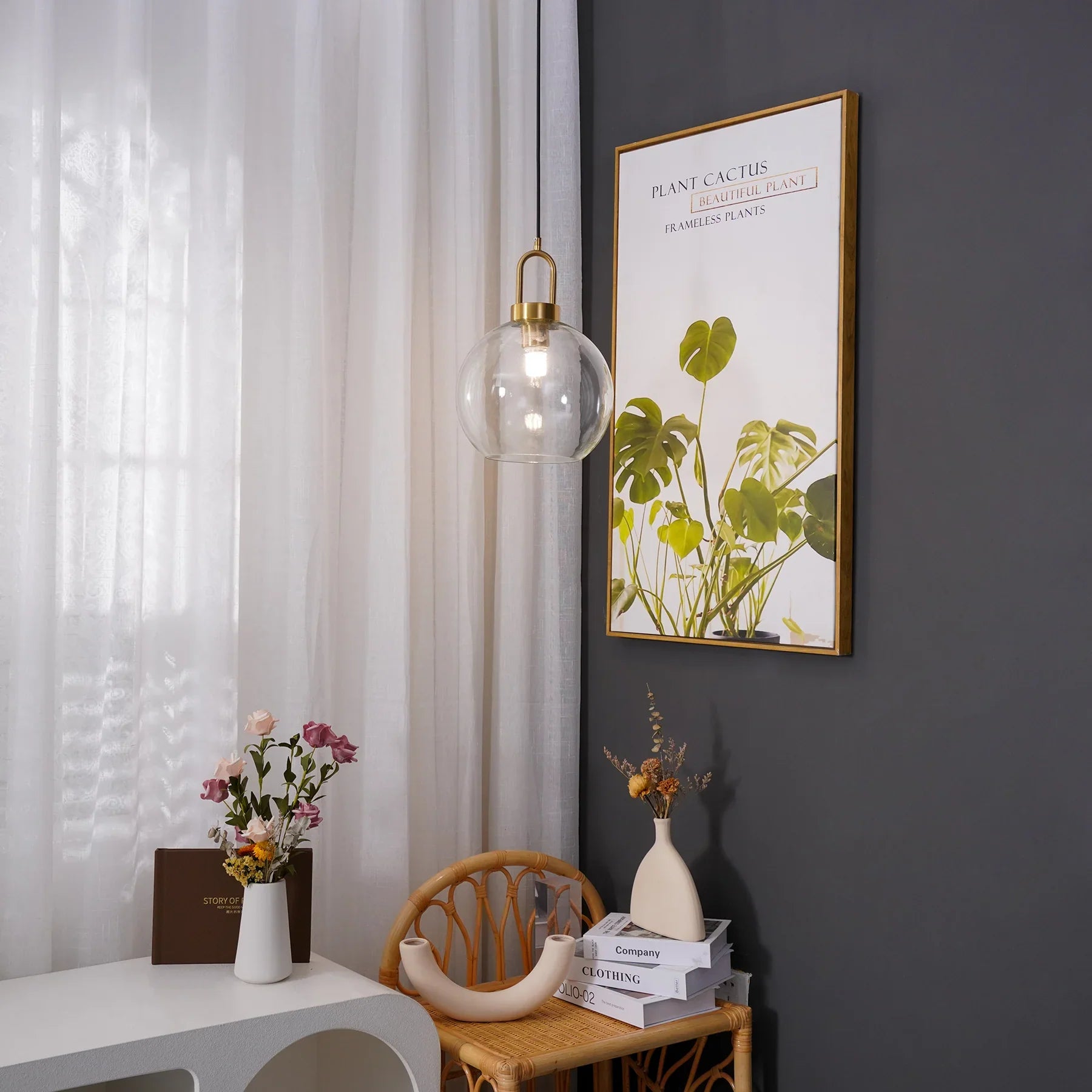 Vitra Glass Pendant Light