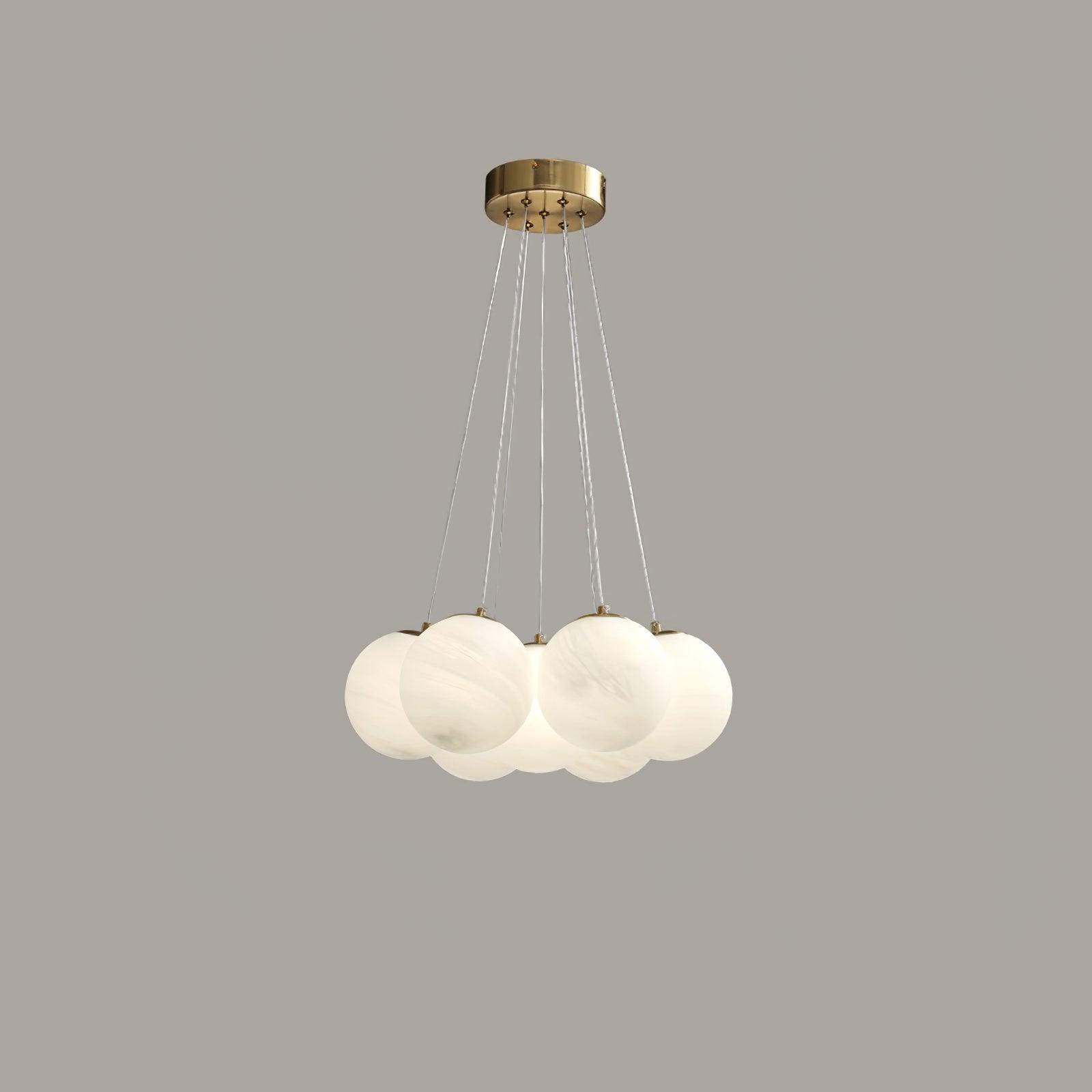 Glass Cluster Chandelier - Letslighting