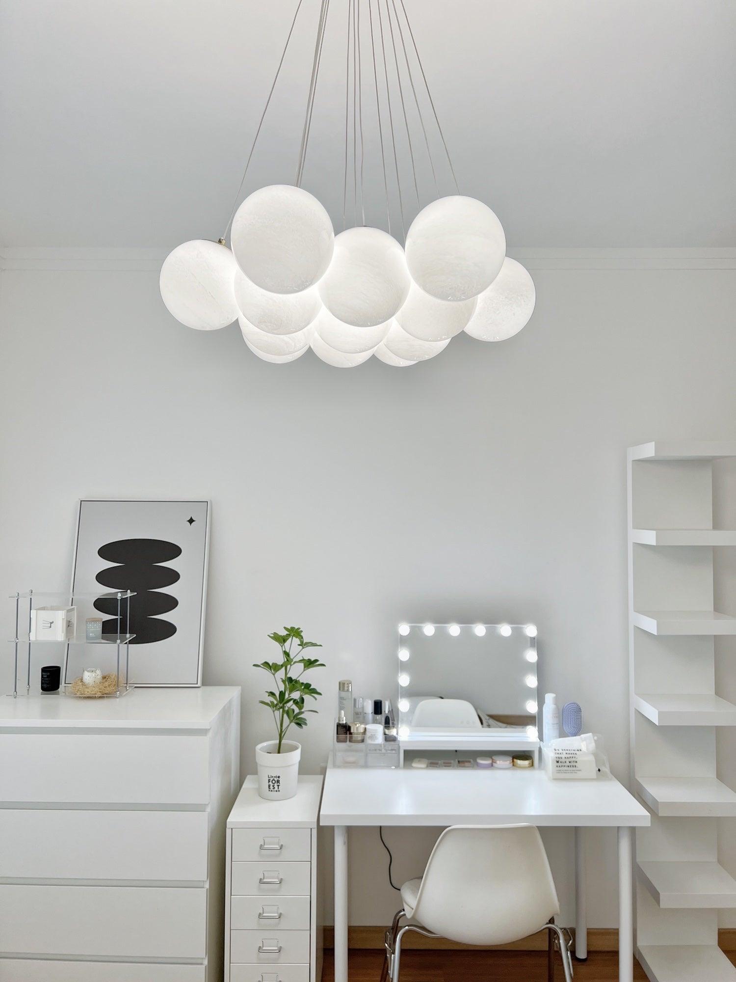 Glass Cluster Chandelier - Letslighting