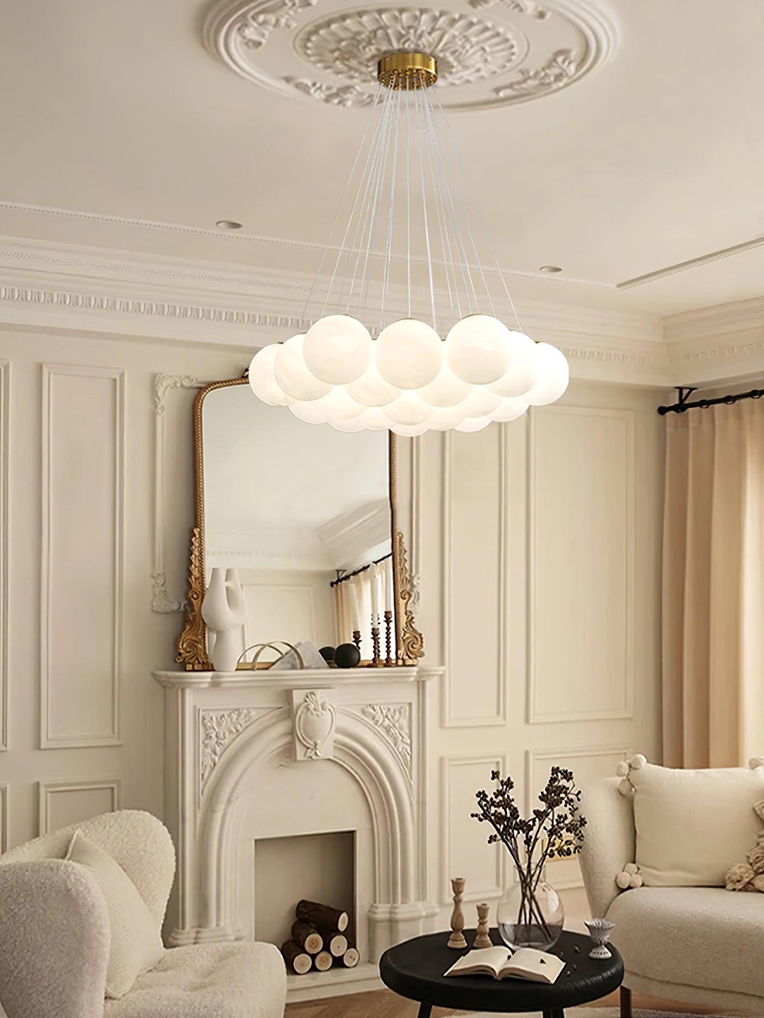 Glass Cluster Chandelier - Letslighting