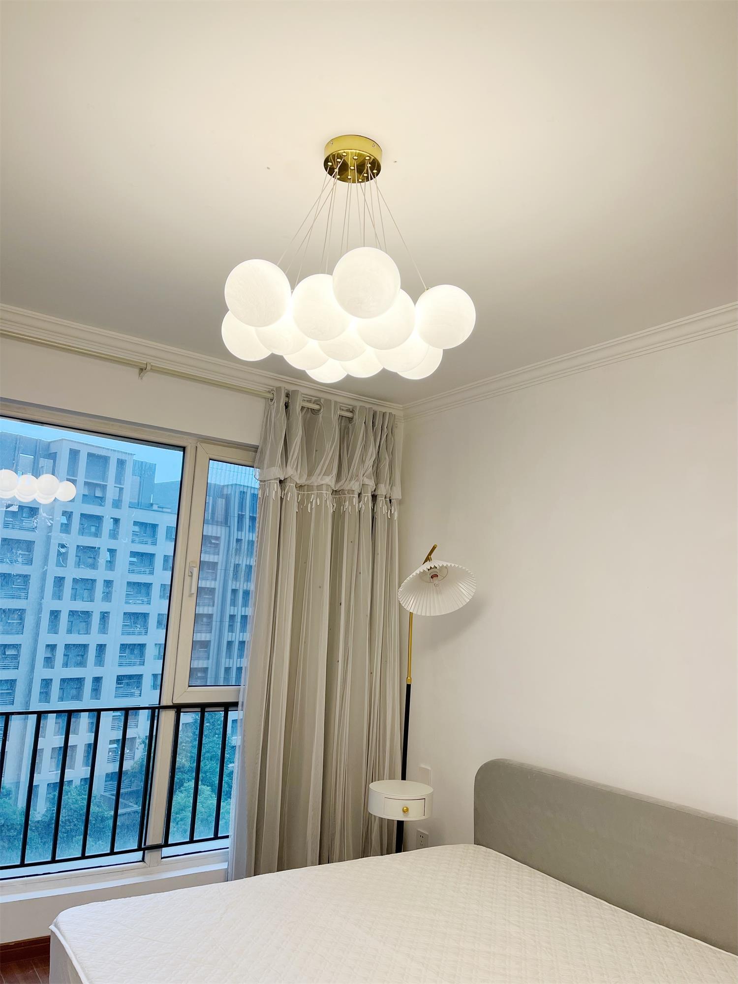 Glass Cluster Chandelier - Letslighting