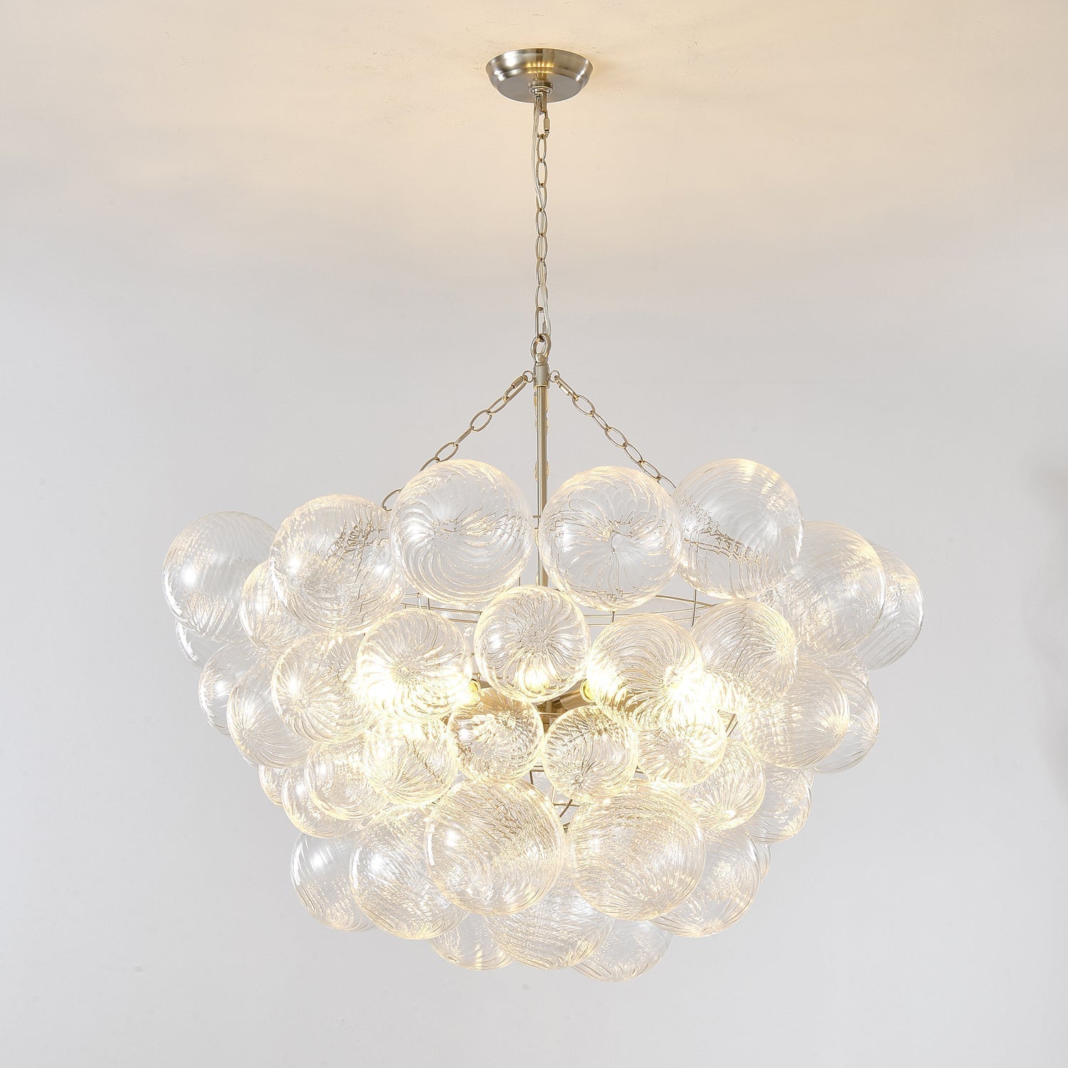 Aurora Chandelier Glass Ball Bubble Modern - Letslighting