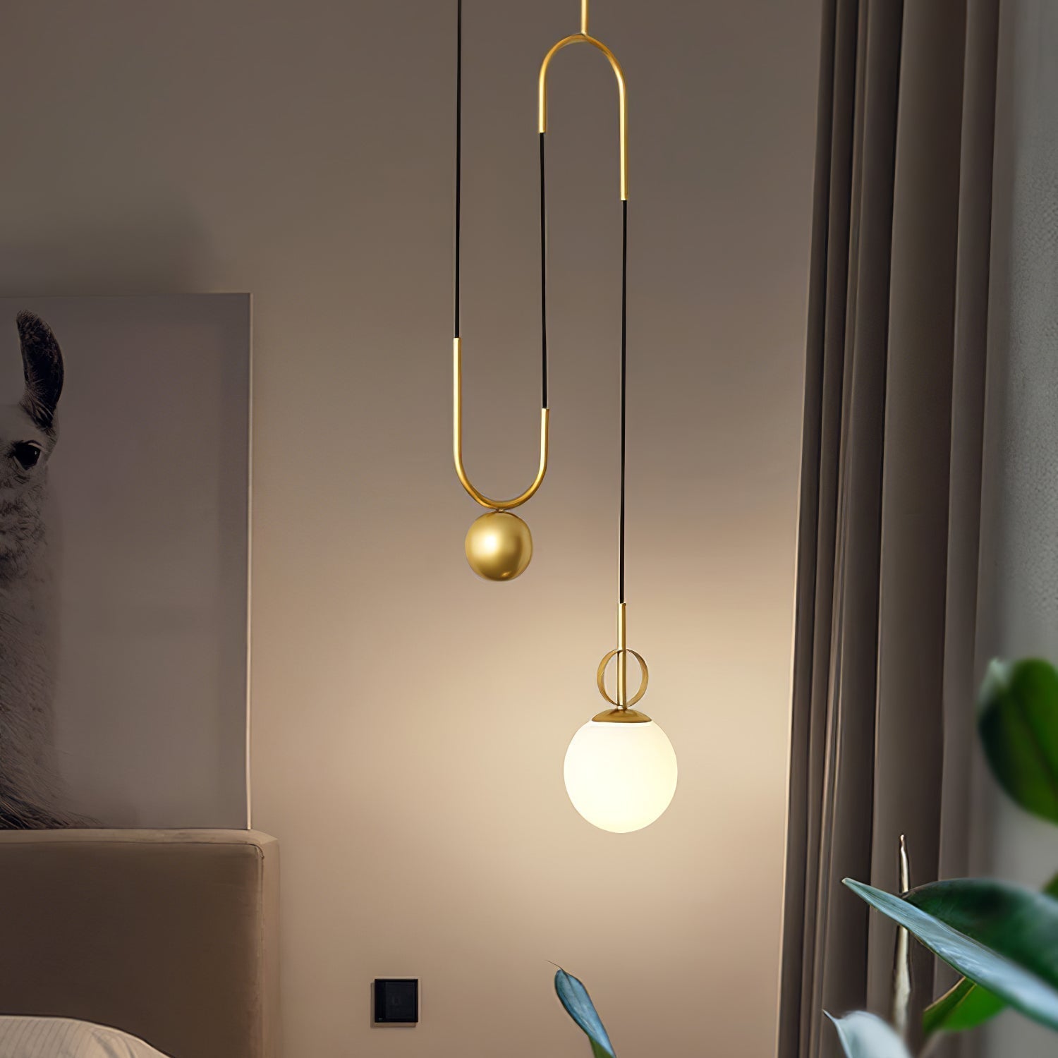 Glass Ball Pendant Lamp - Letslighting