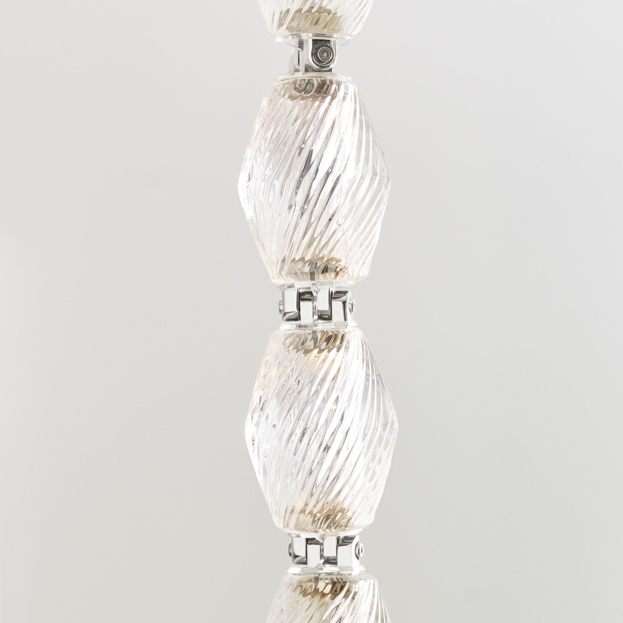 Pearlene Beaded Metal Chandelier - Letslighting