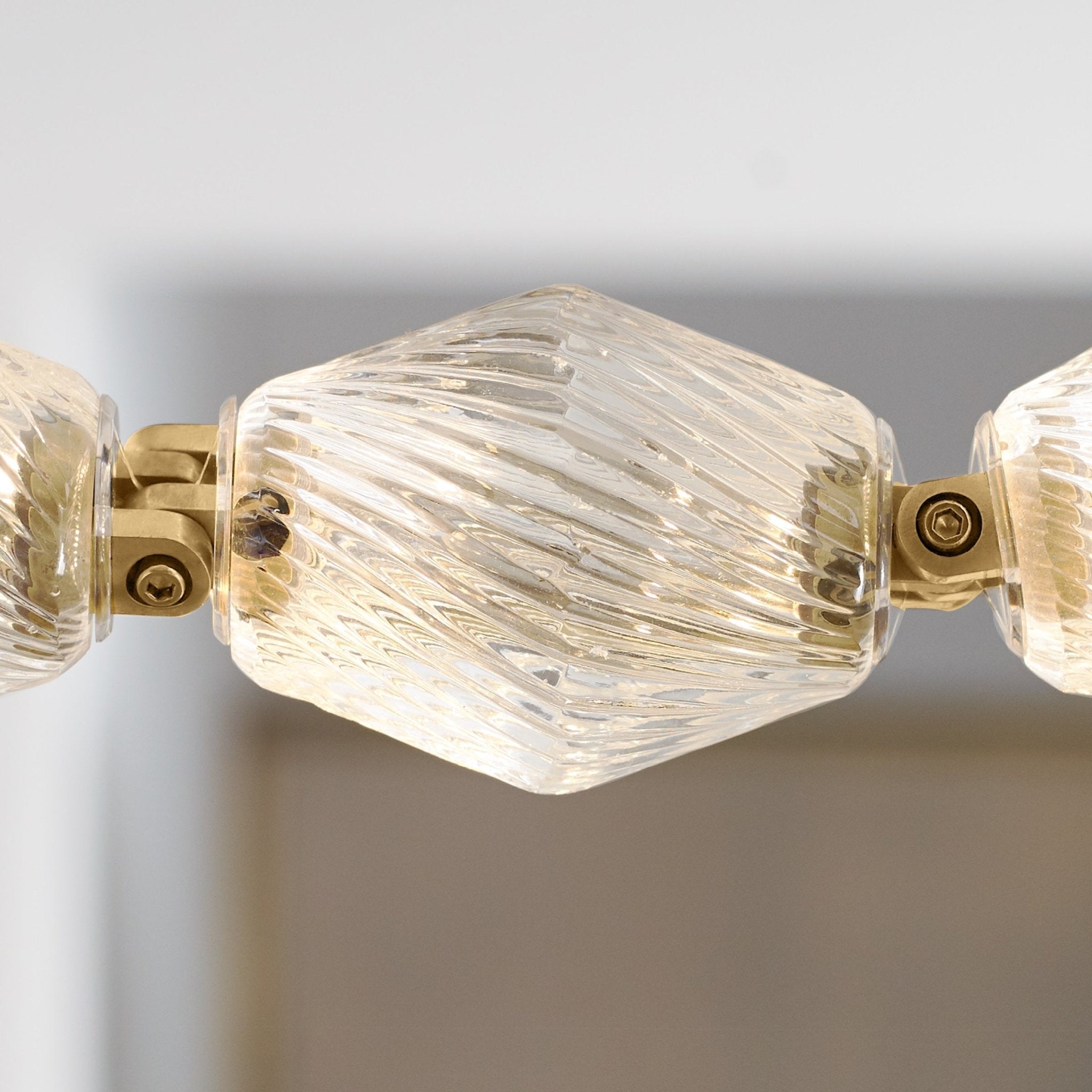 Pearlene Beaded Metal Chandelier - Letslighting