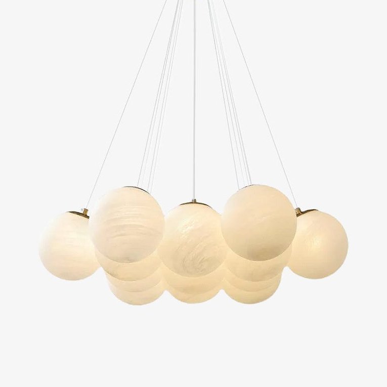 Glass Cluster Chandelier - Letslighting