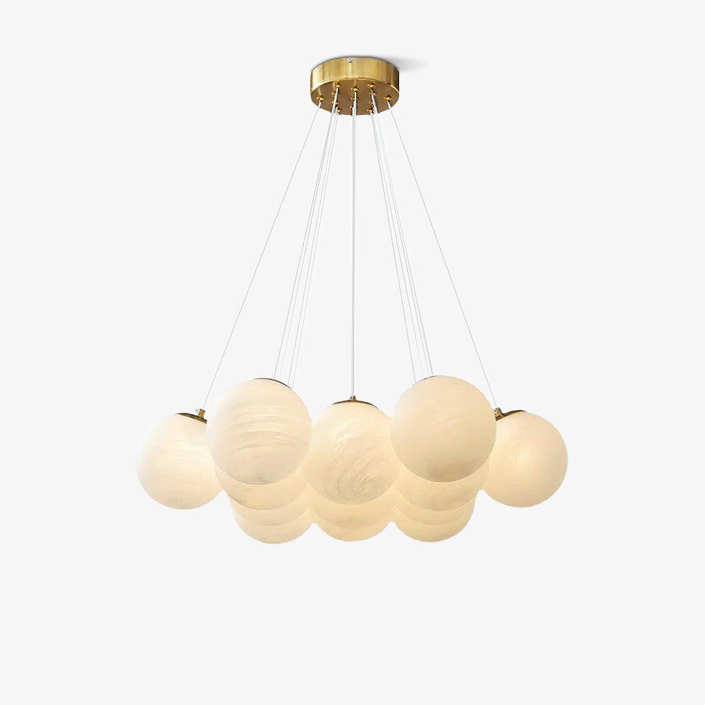 Glass Cluster Chandelier - Letslighting