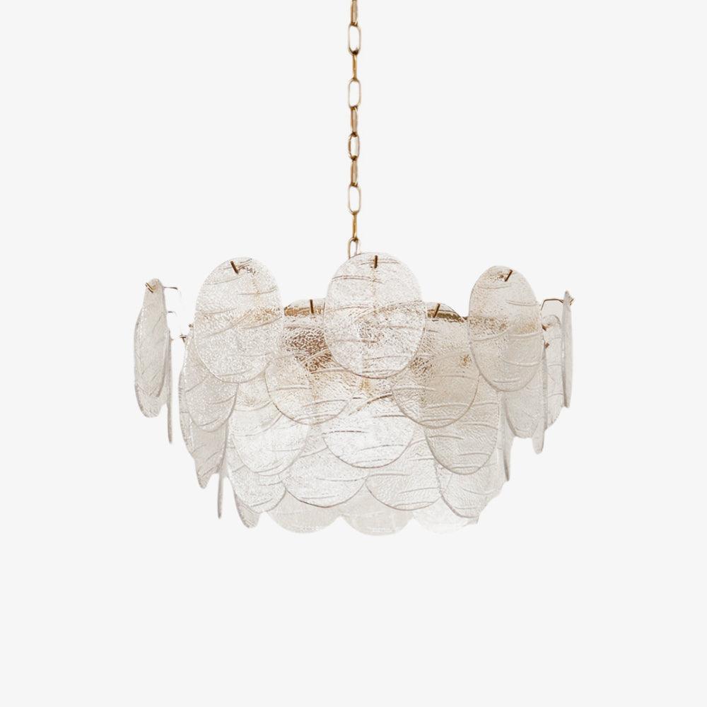 Glass Disc Chandelier - Letslighting