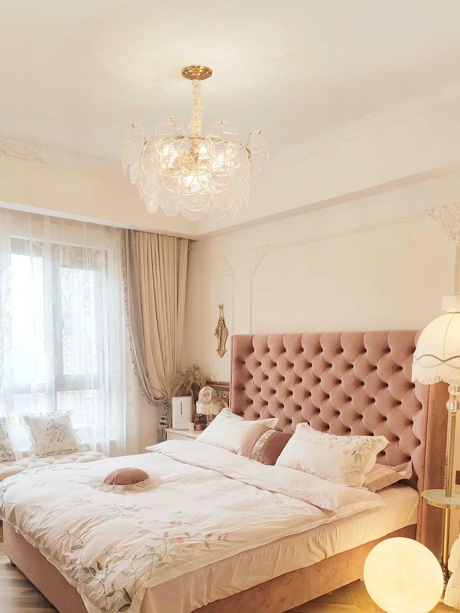 Glass Disc Chandelier - Letslighting