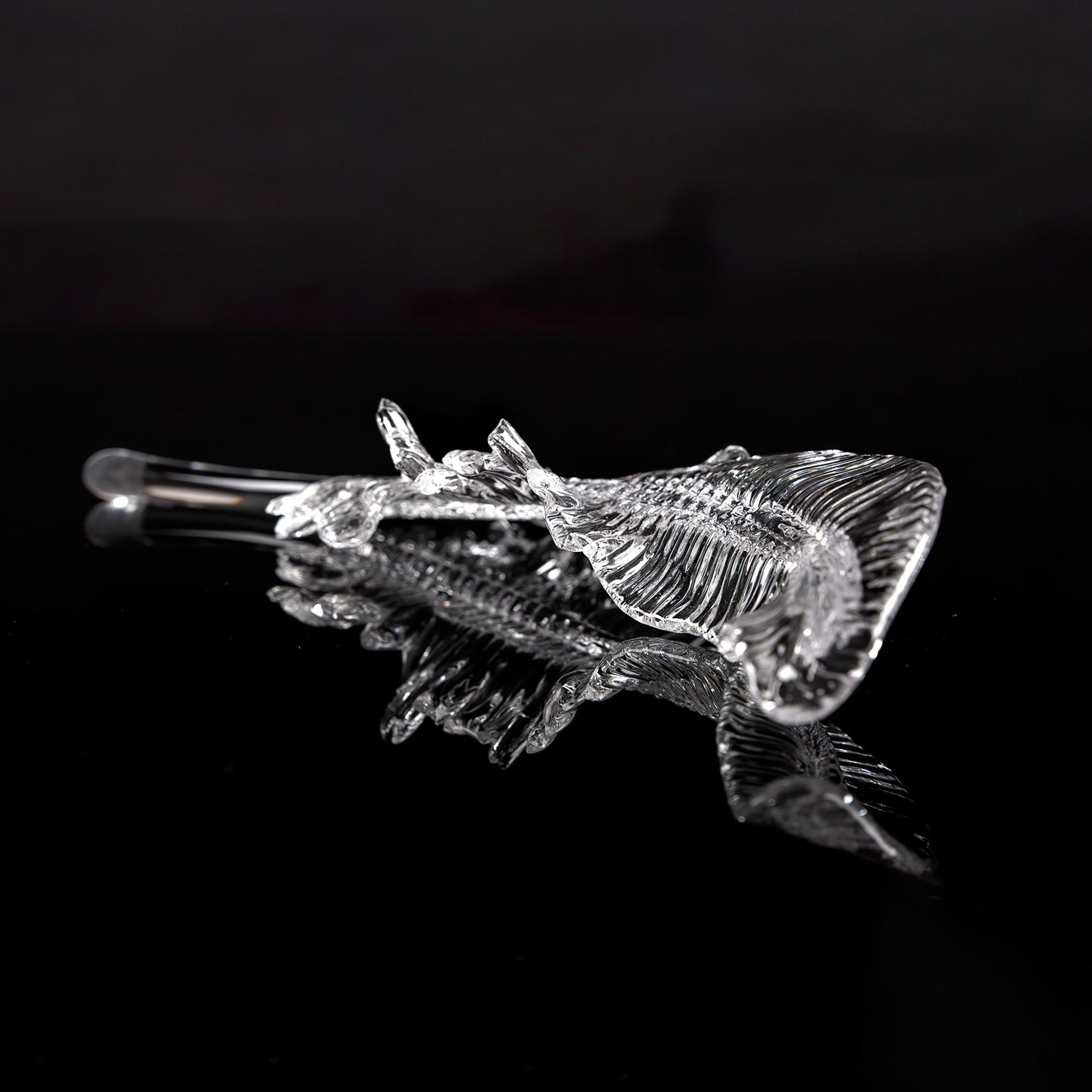 Aetherial Glass Leaf Chandelier - Letslighting