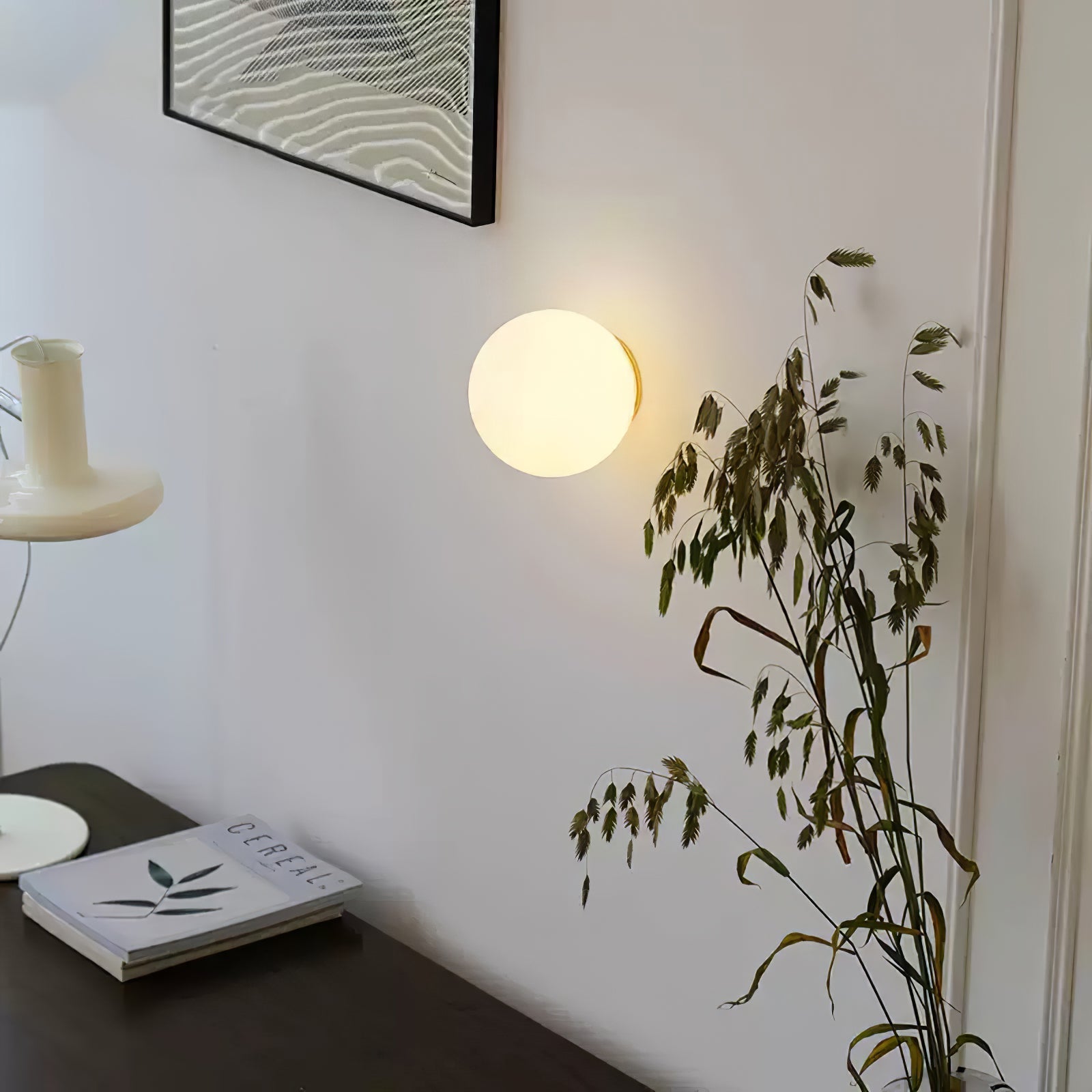 Glass Mini Orb Wall Lamp - Letslighting