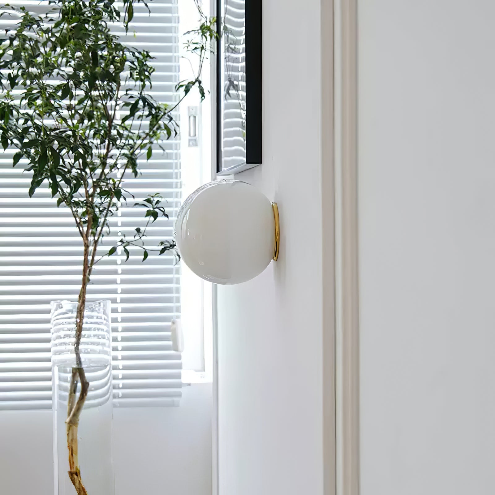 Glass Mini Orb Wall Lamp - Letslighting