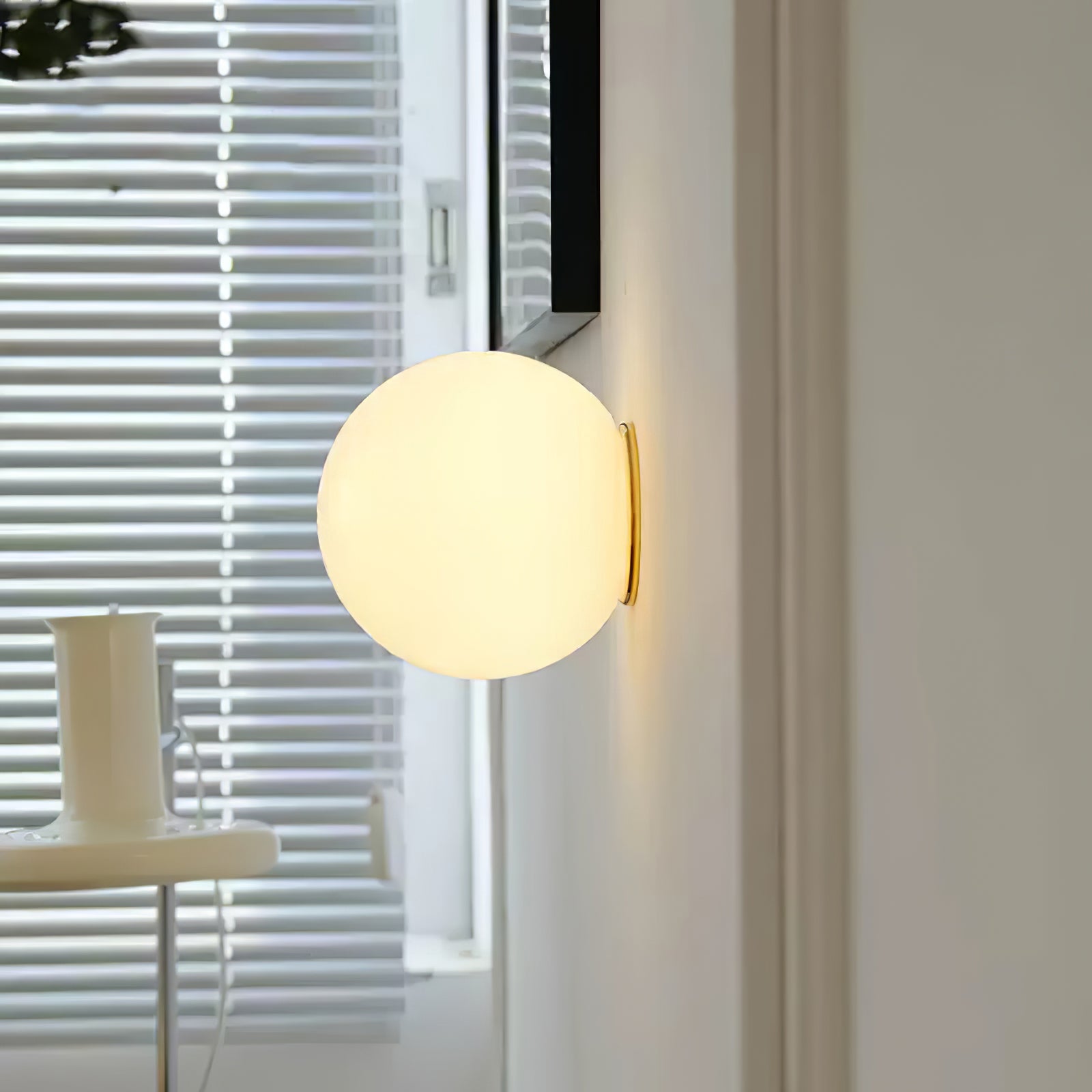 Glass Mini Orb Wall Lamp - Letslighting