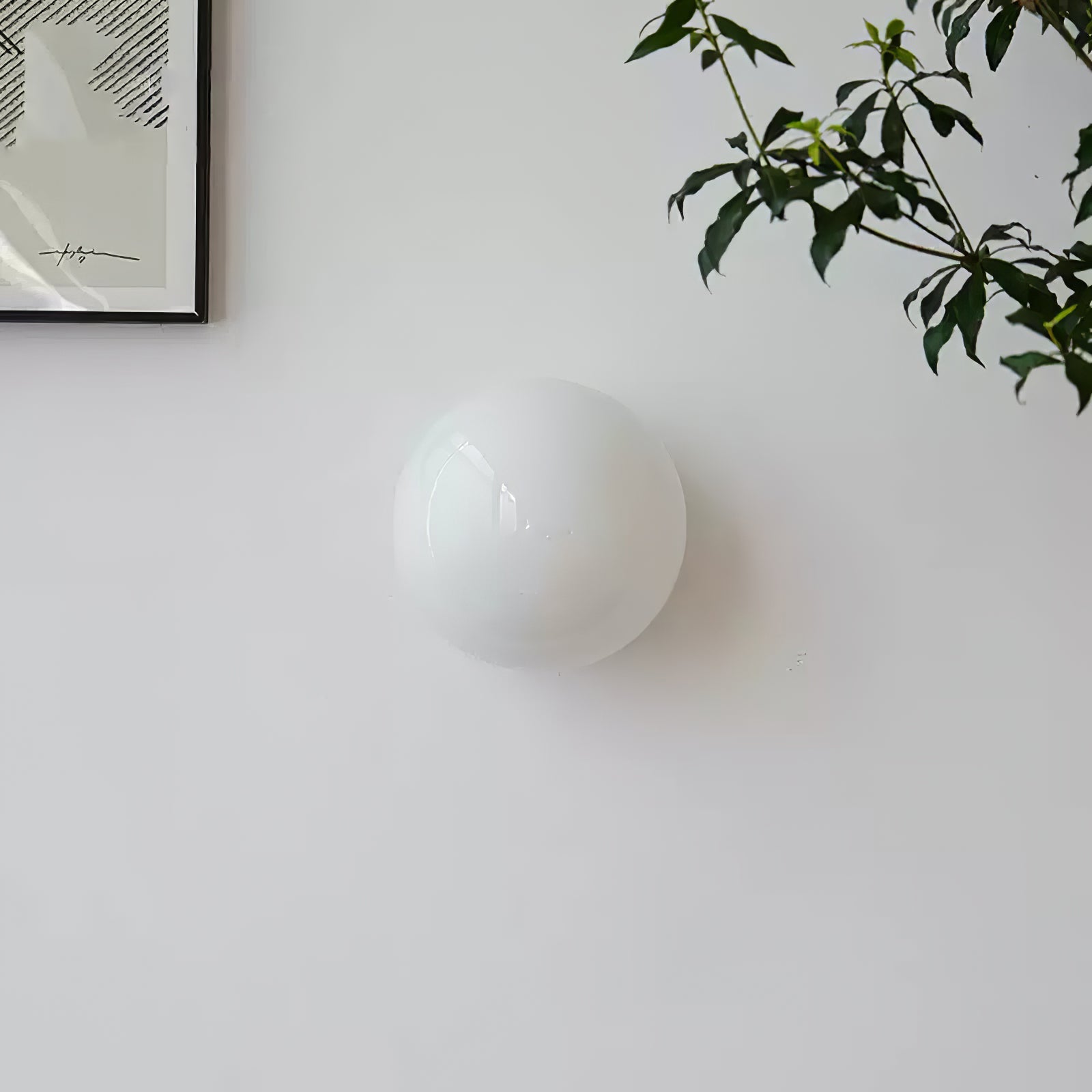 Glass Mini Orb Wall Lamp - Letslighting