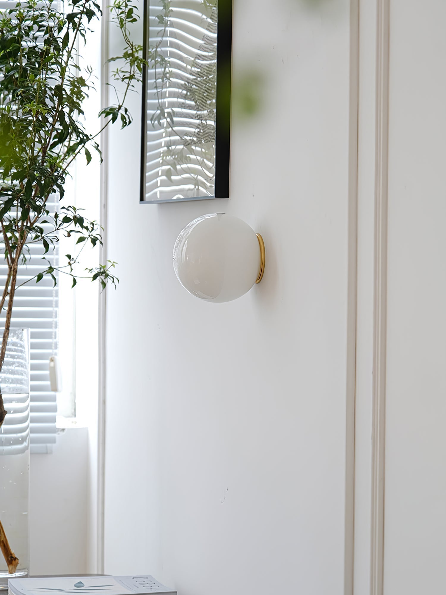 Glass Mini Orb Wall Lamp - Letslighting