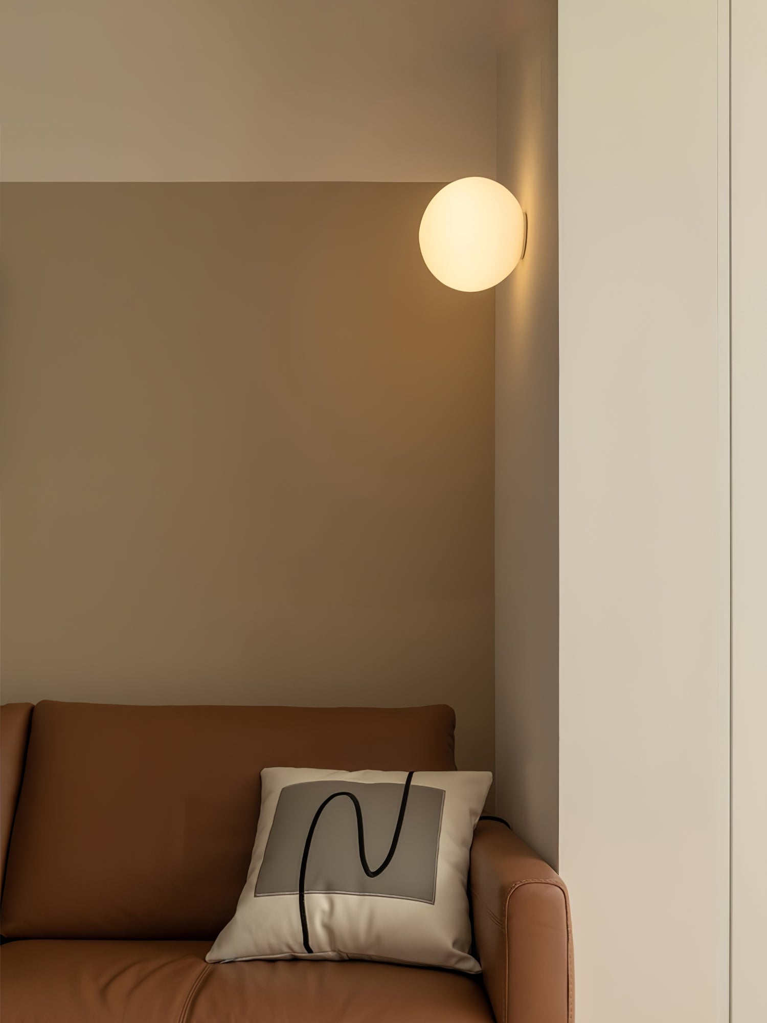 Glass Mini Orb Wall Lamp - Letslighting