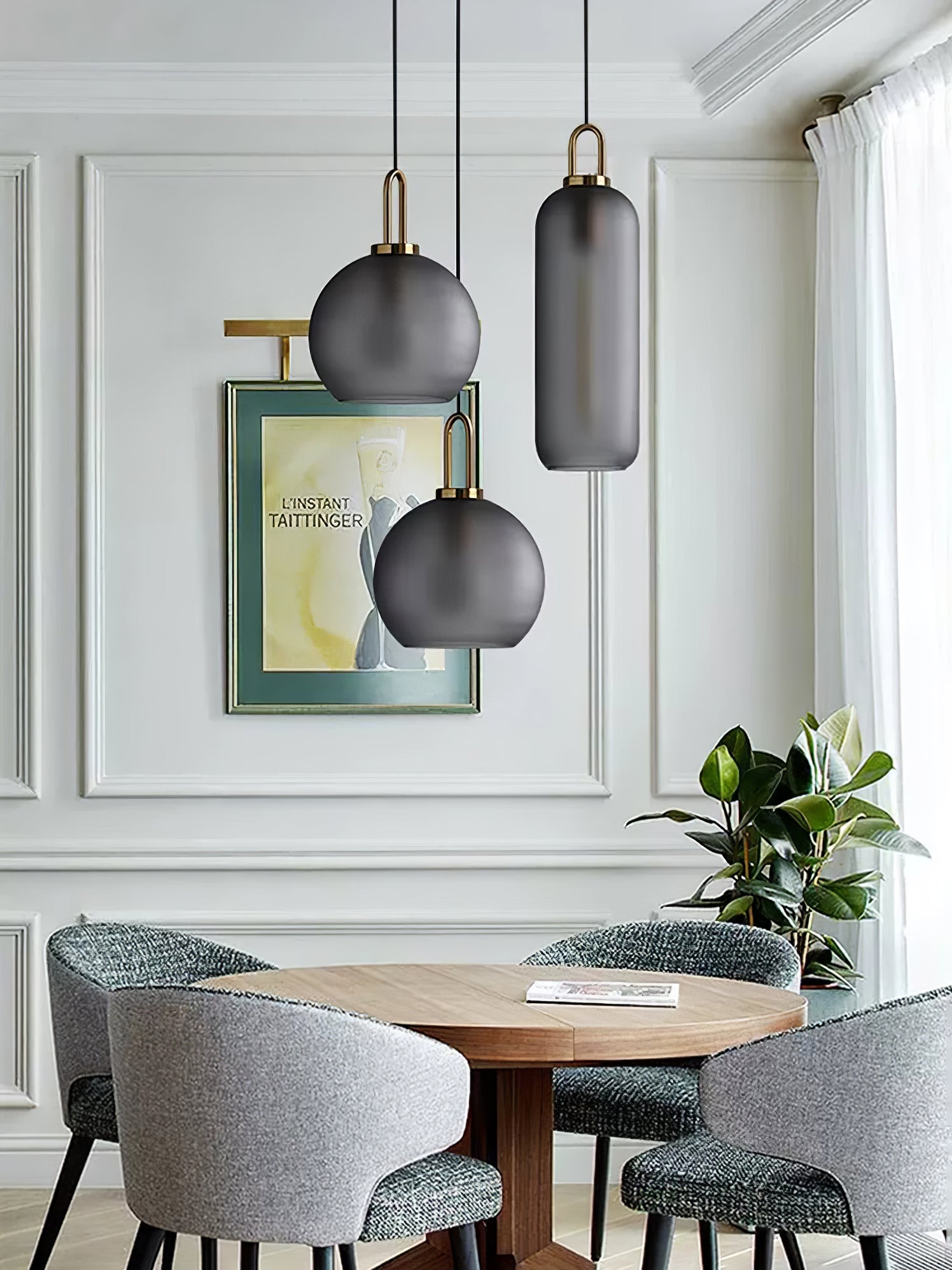 Pendulum Glass Pendant Lamp - Letslighting