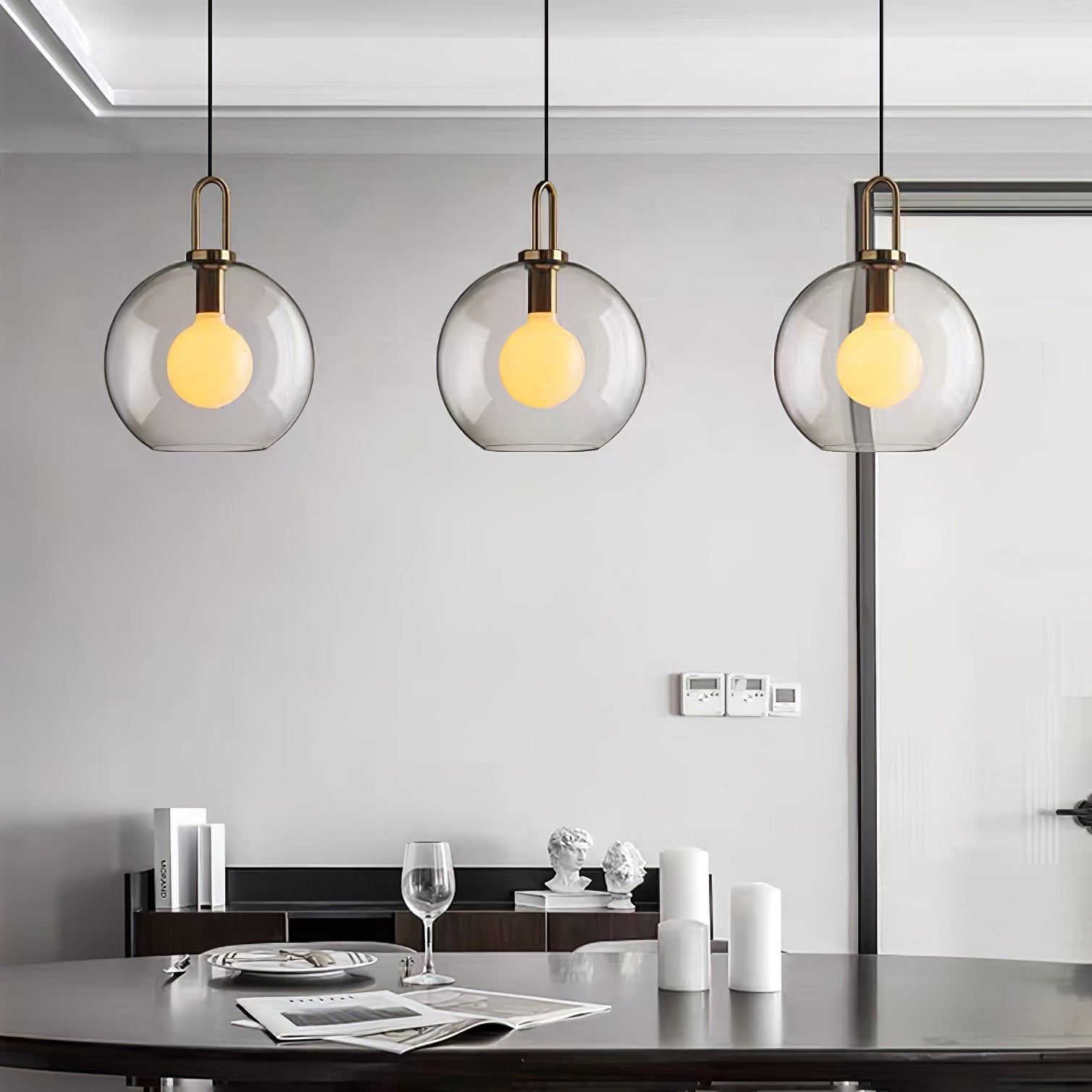 Pendulum Glass Pendant Lamp - Letslighting