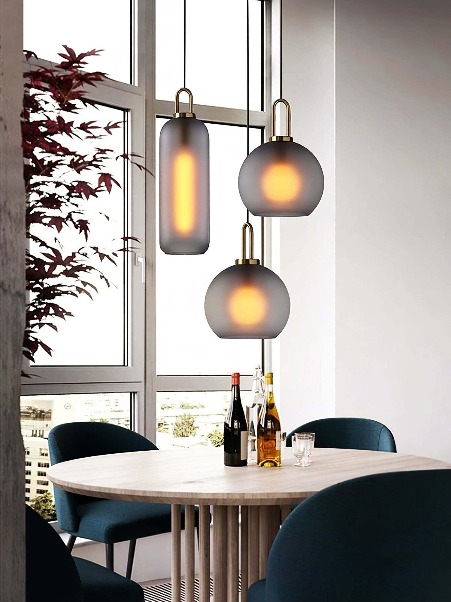 Pendulum Glass Pendant Lamp - Letslighting