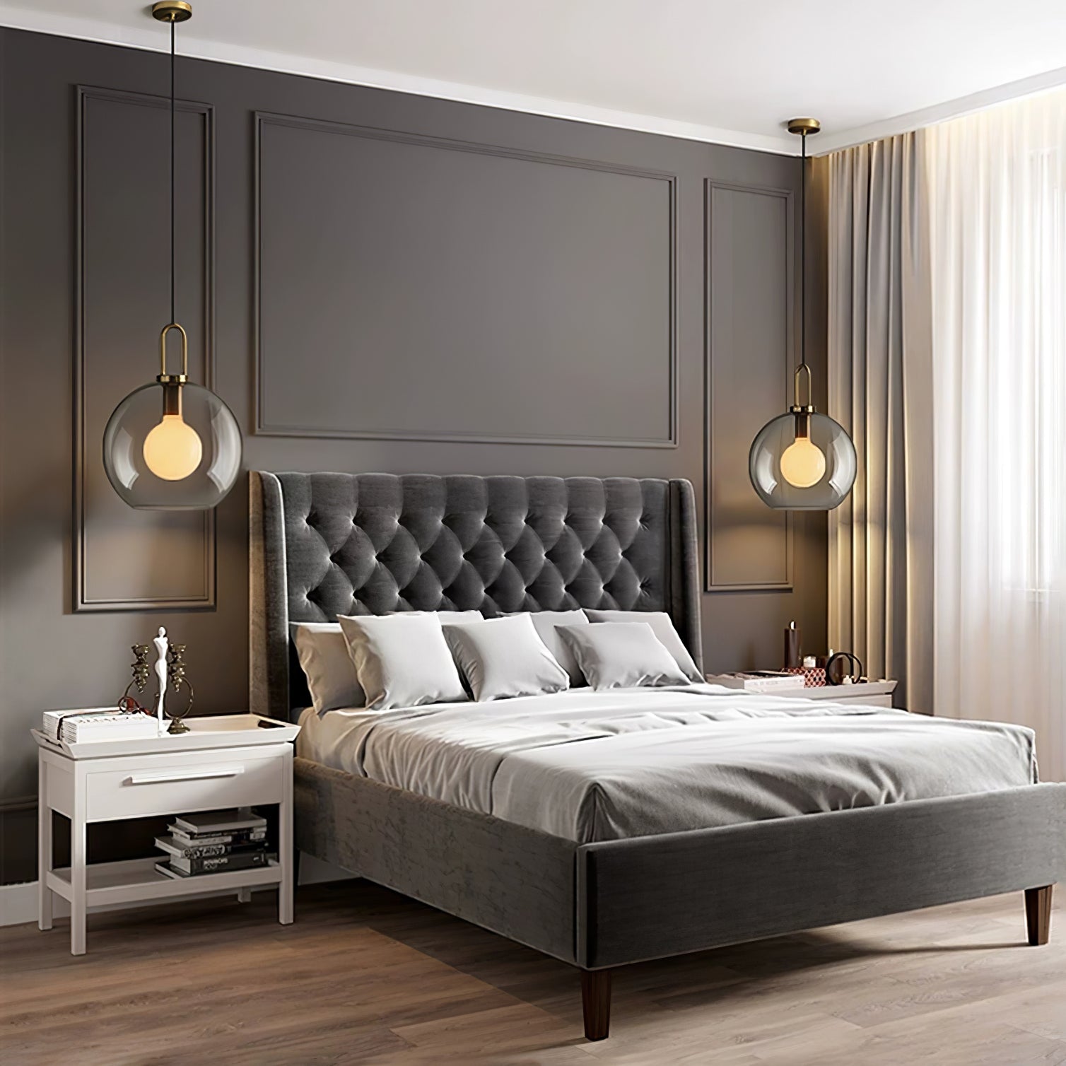 Pendulum Glass Pendant Lamp - Letslighting